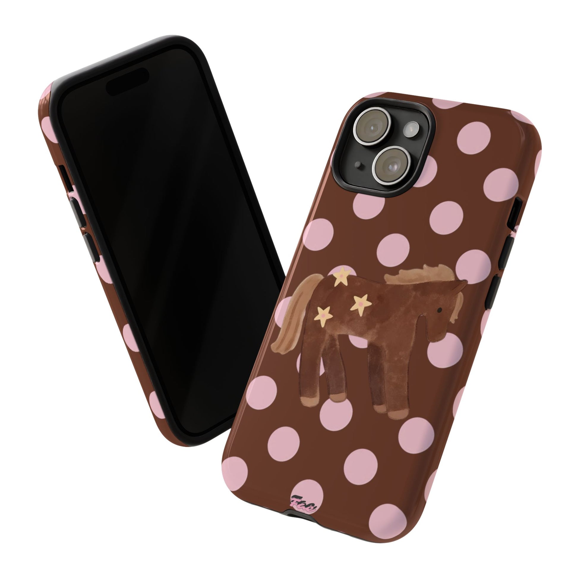 The horse year  case (brown)