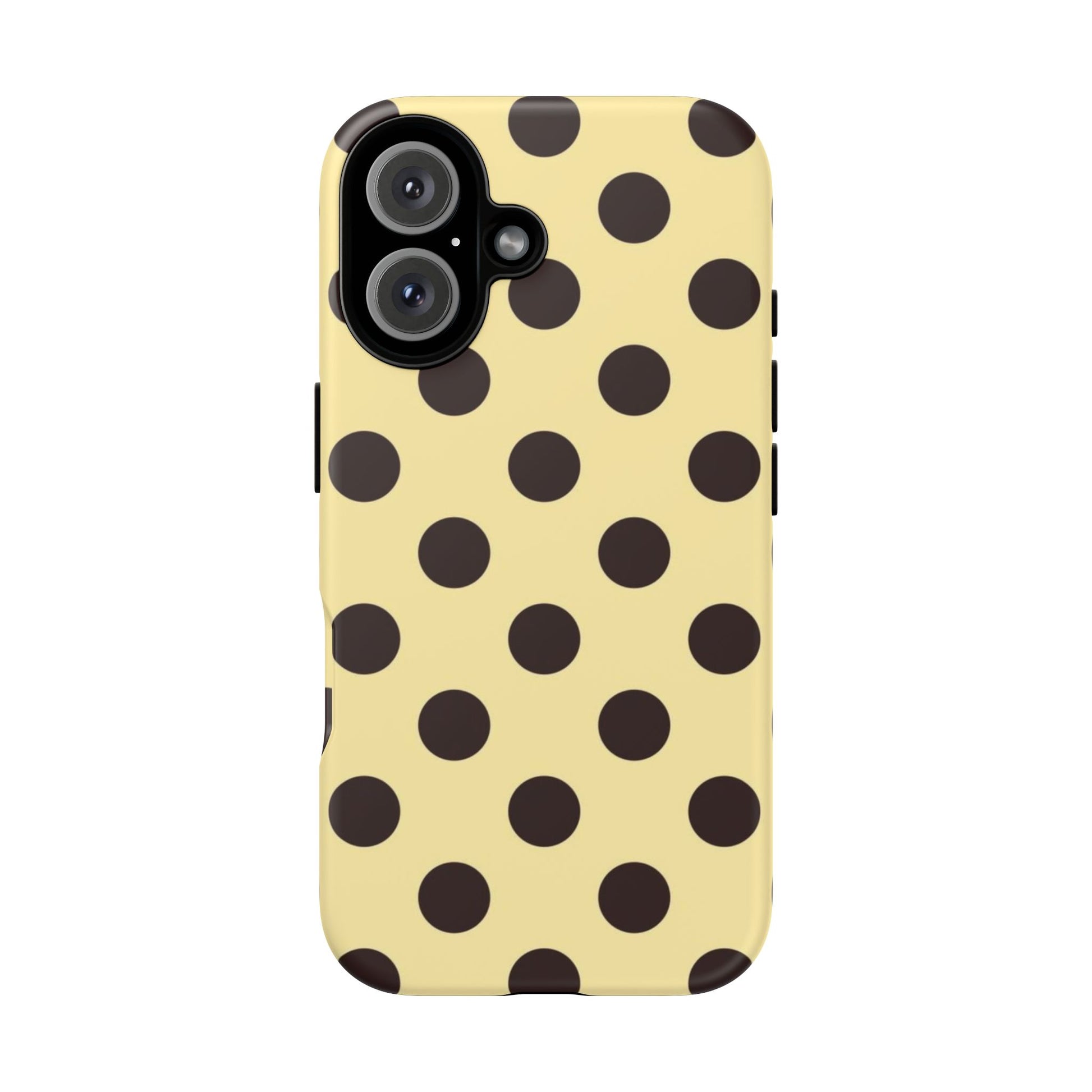 Yellow polka dot  case