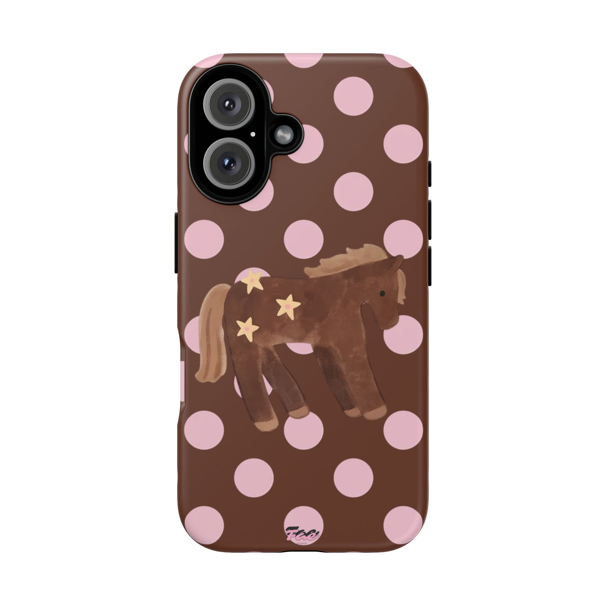 The horse year  case (brown)