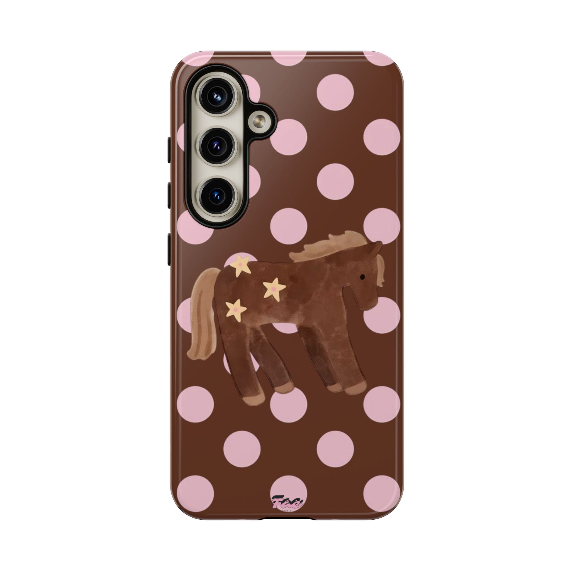 The horse year  case (brown)