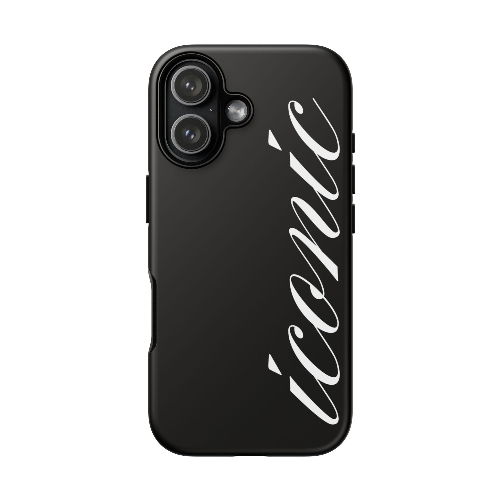 Iconic black case