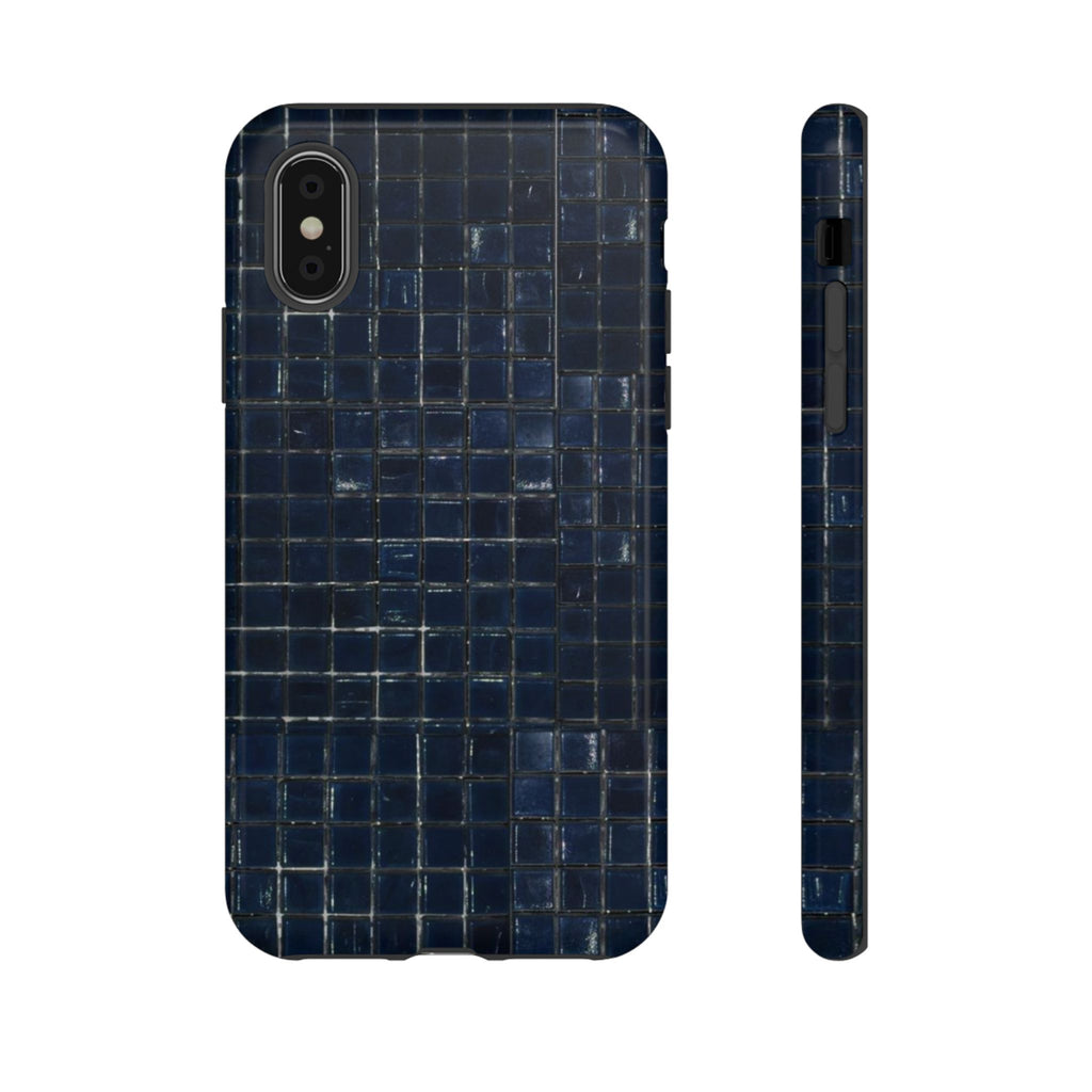 Dark Blue Mosaic Case