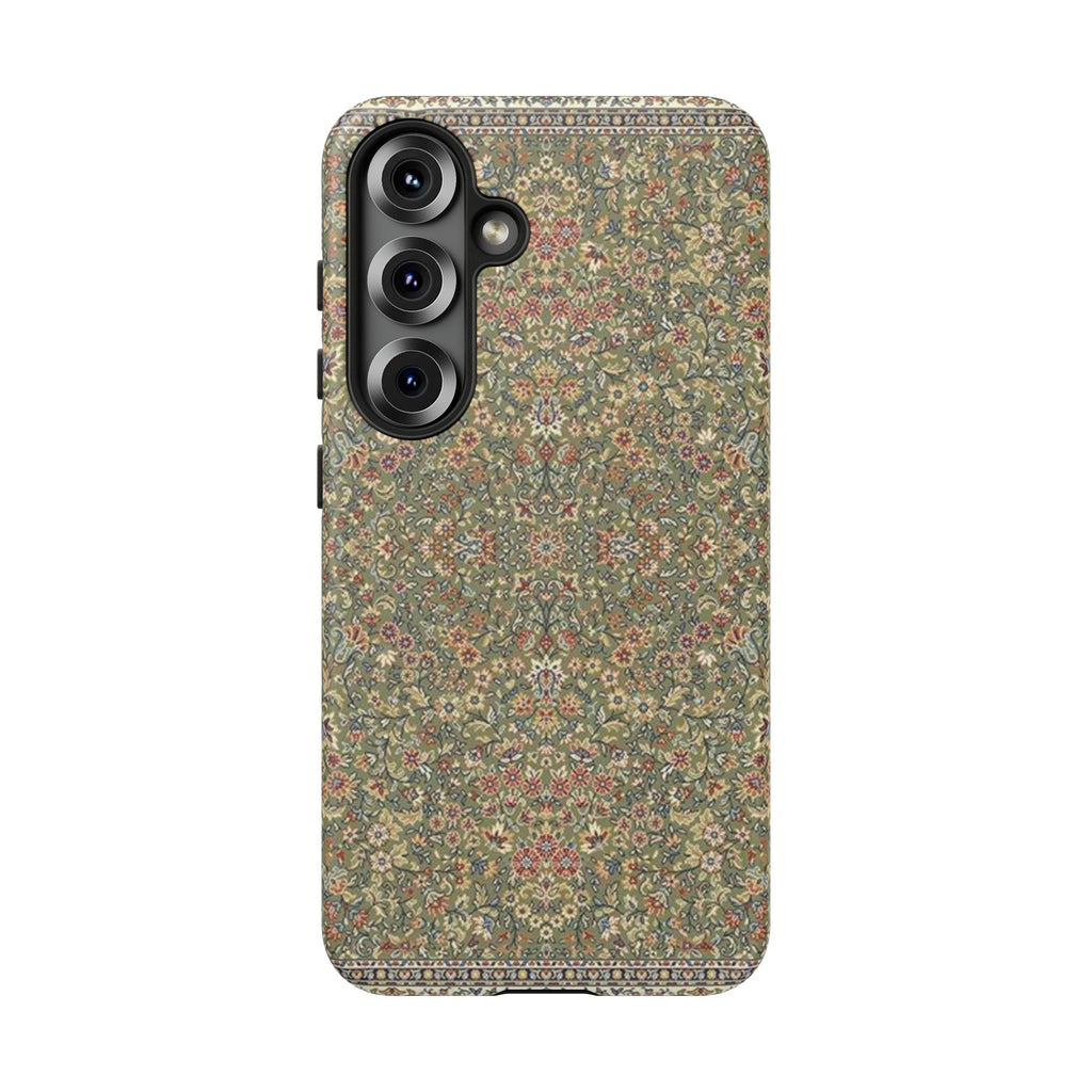 Green Persian Rug Case