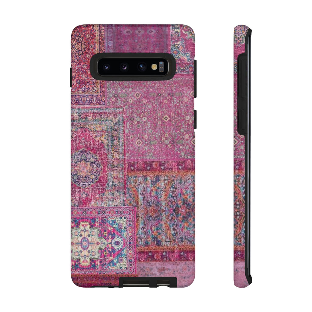 Dark Pink Persian Rug Case