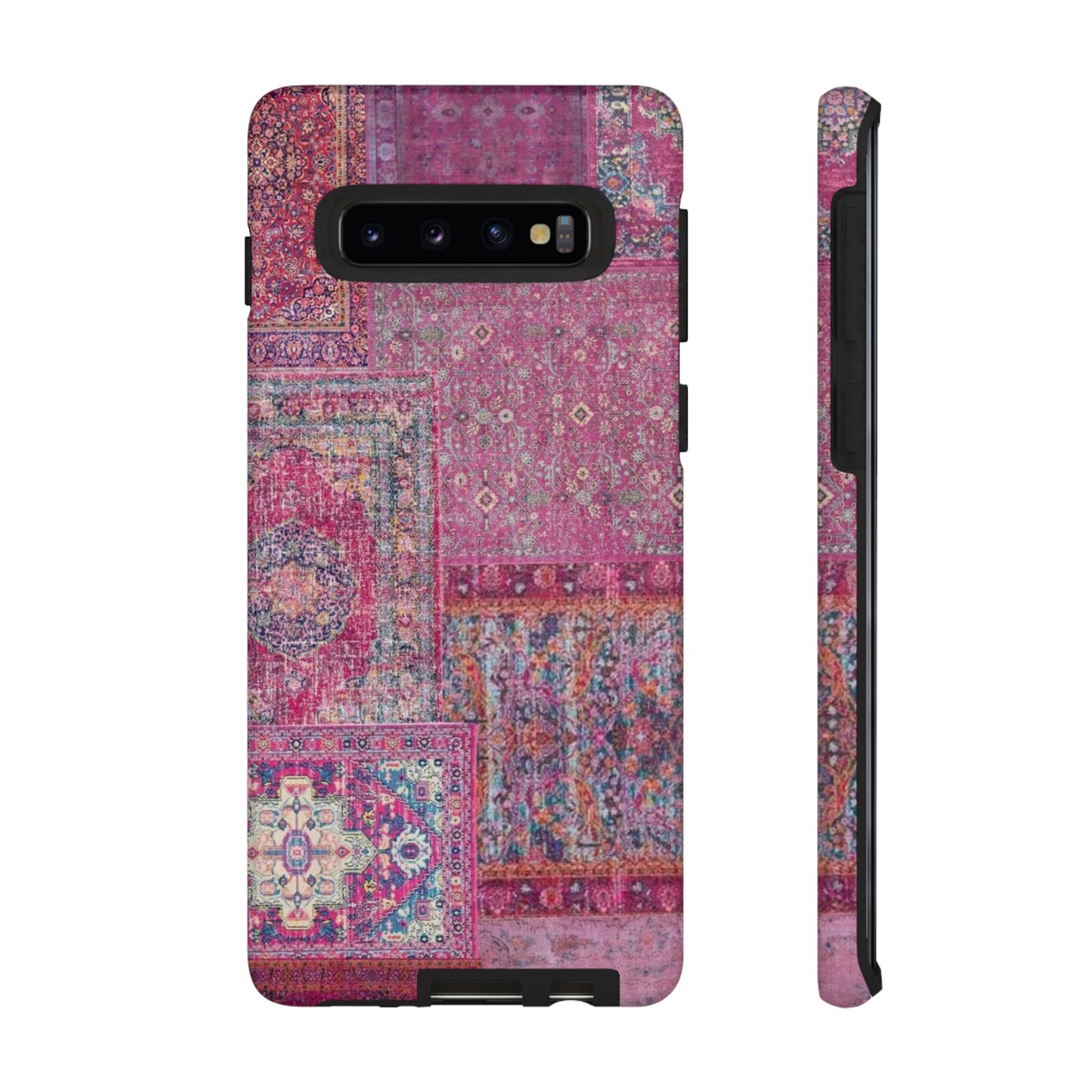 Dark Pink Persian Rug Case