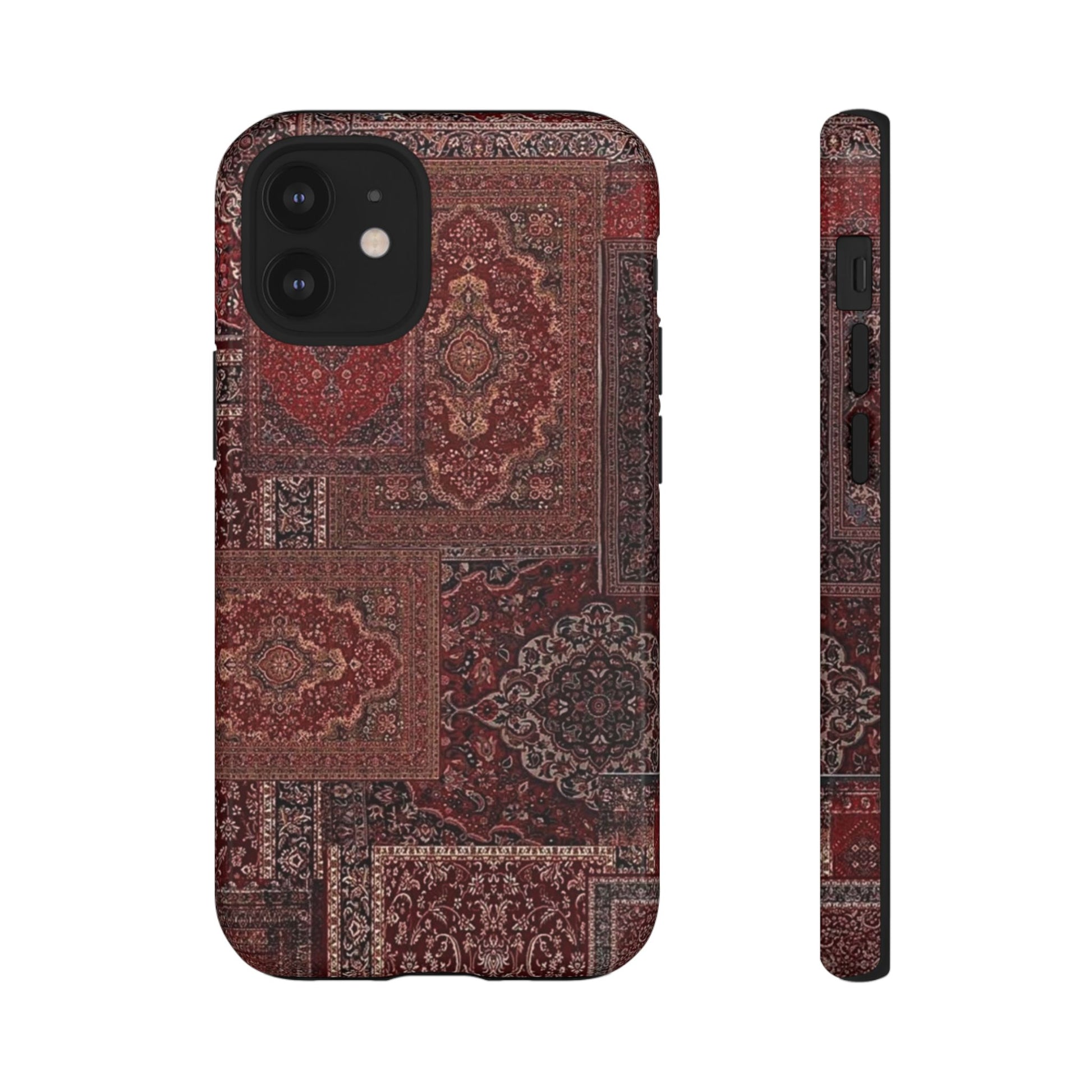 Red Persian Rug Case (collage)