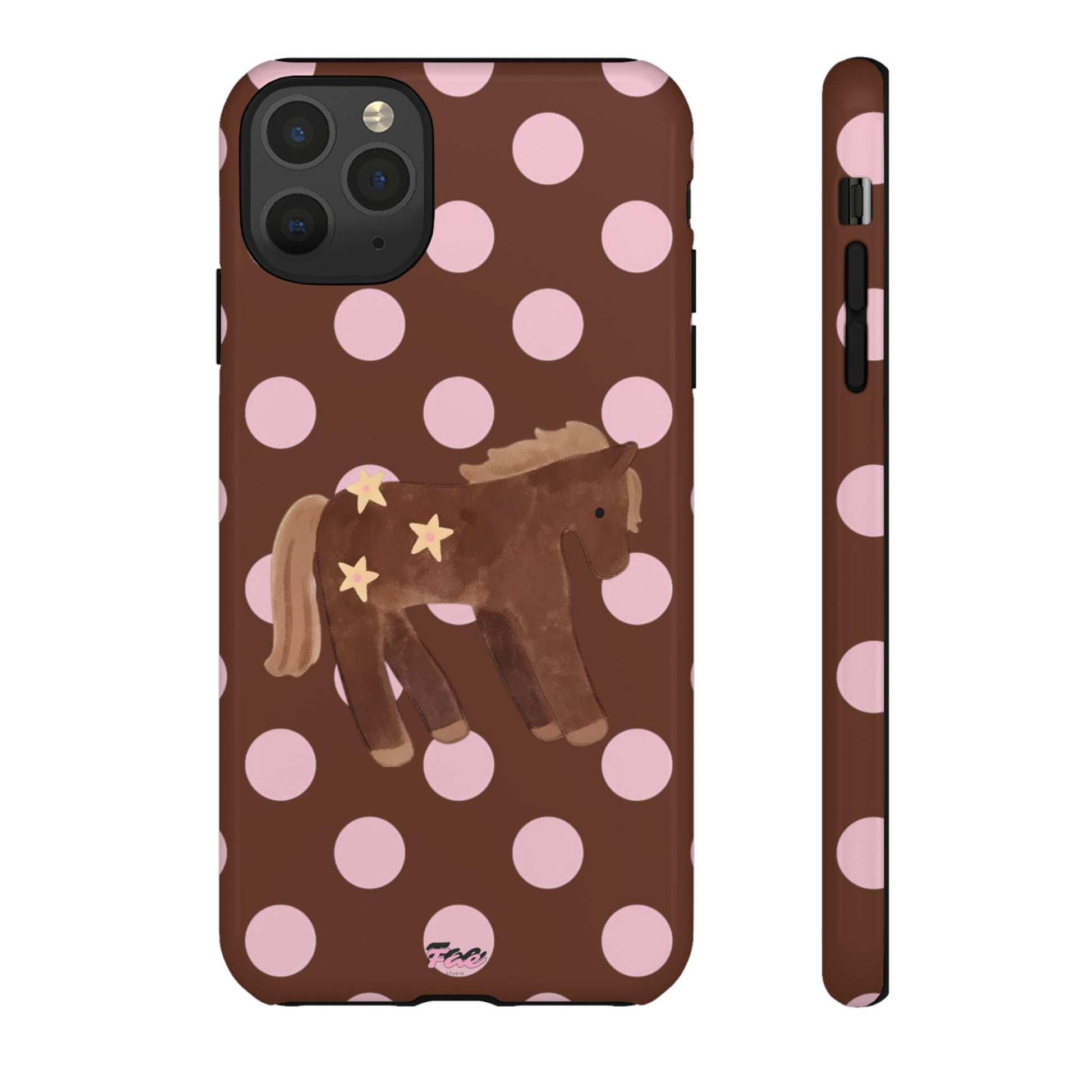 The horse year  case (brown)
