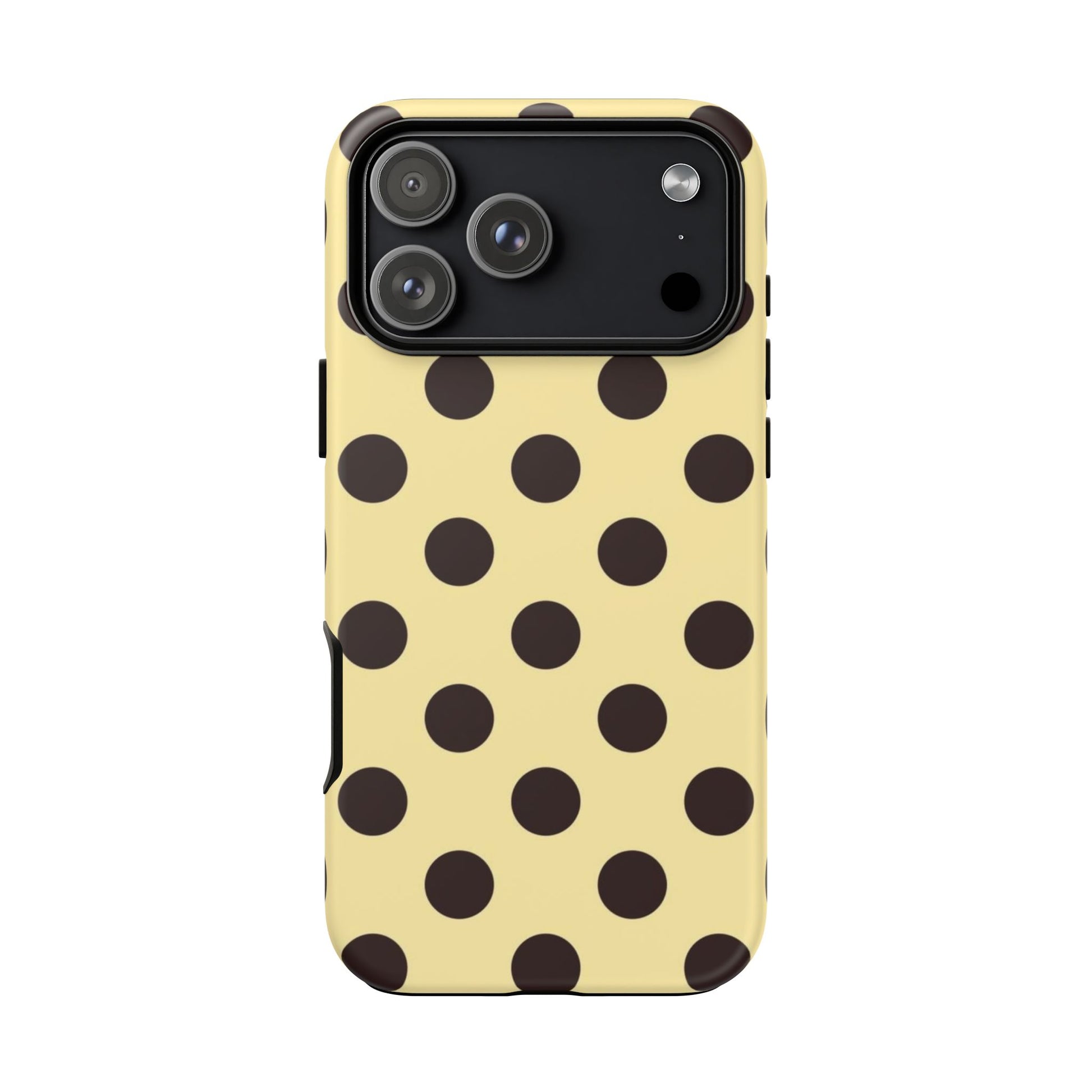 Yellow polka dot  case