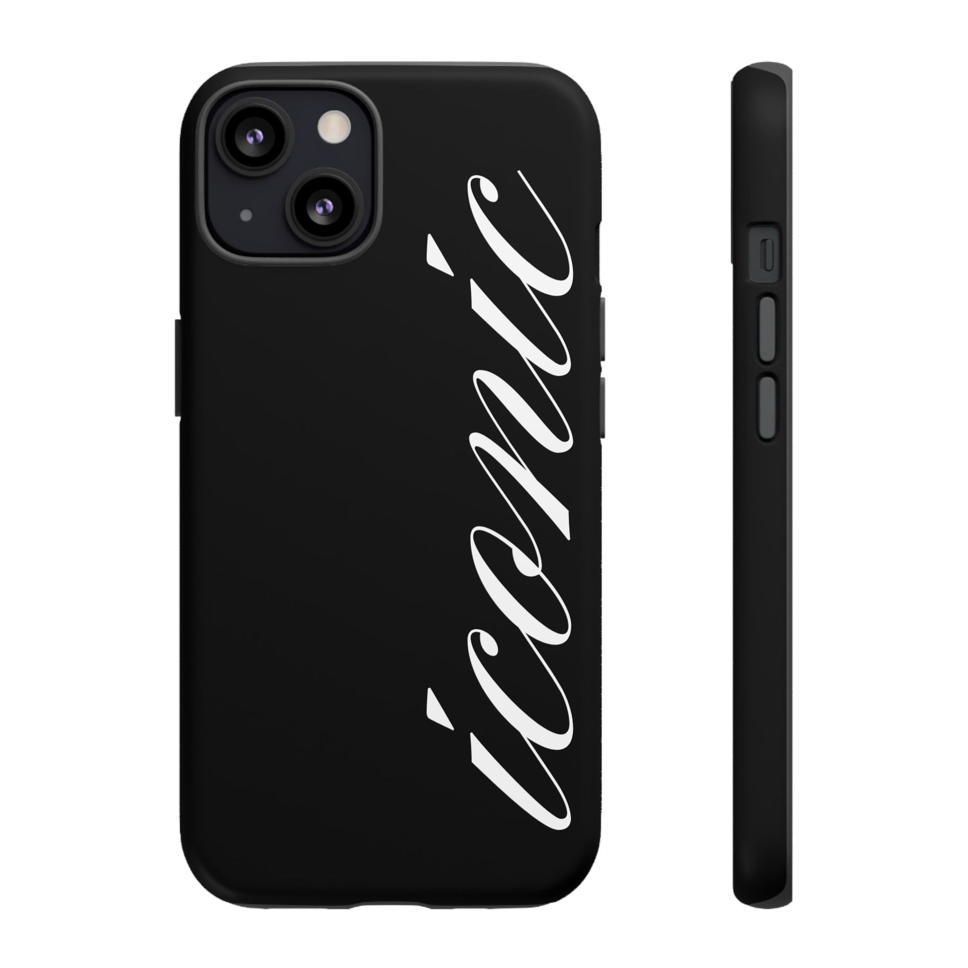 Iconic black case