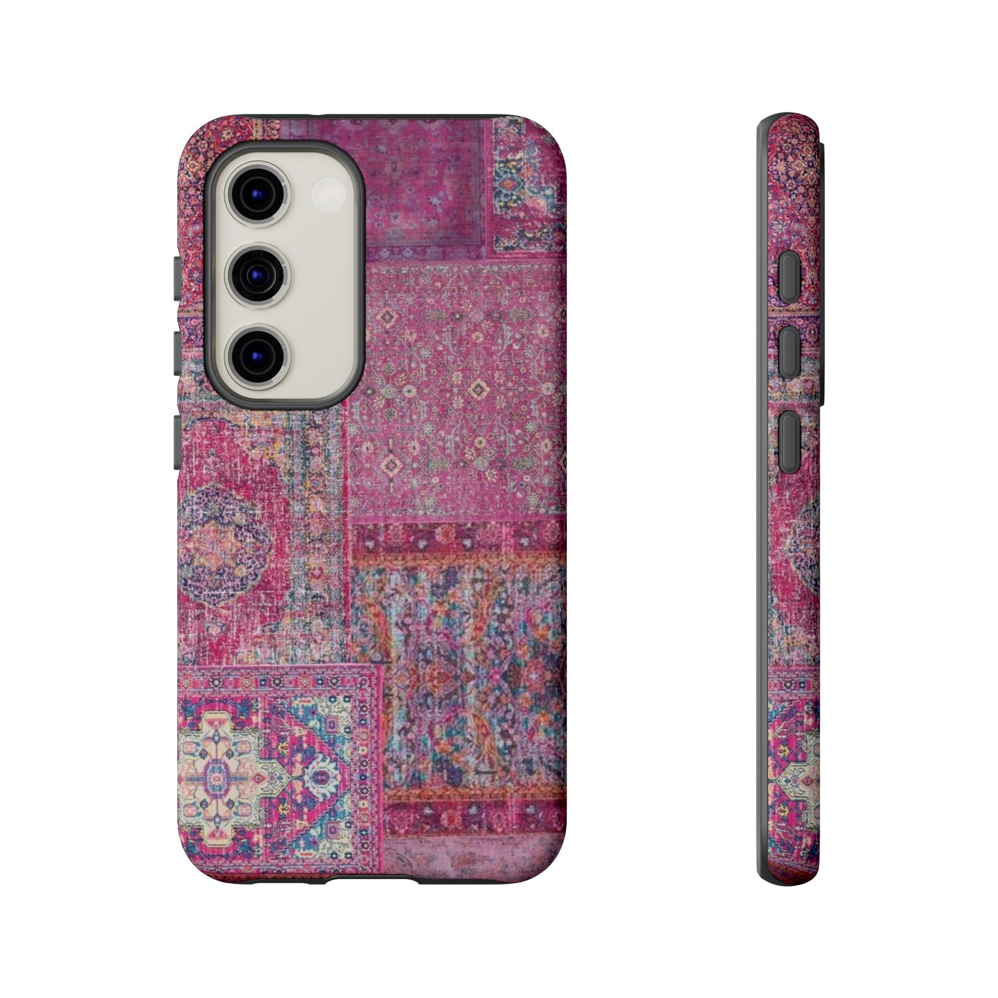 Dark Pink Persian Rug Case