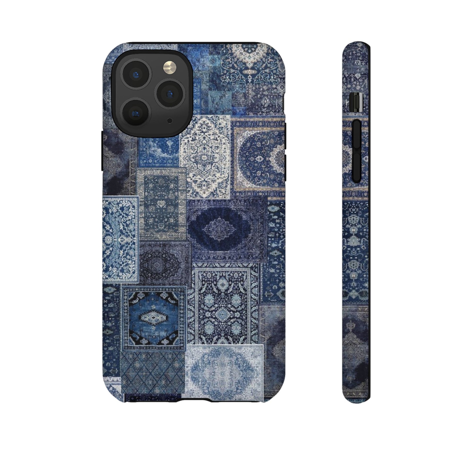 Blue Persian Rug Case (collage)