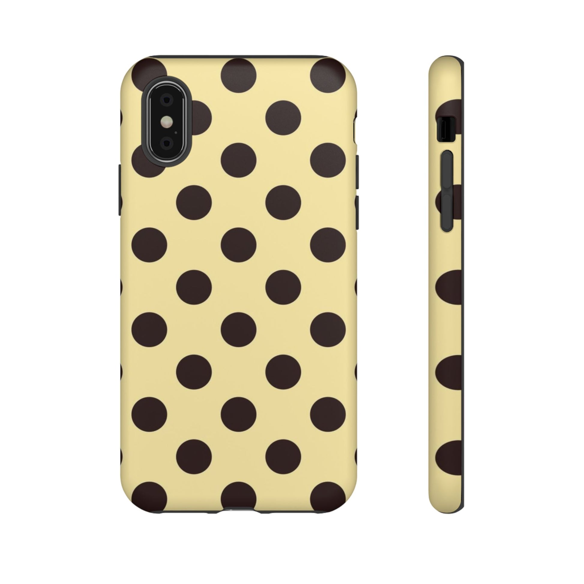 Yellow polka dot  case