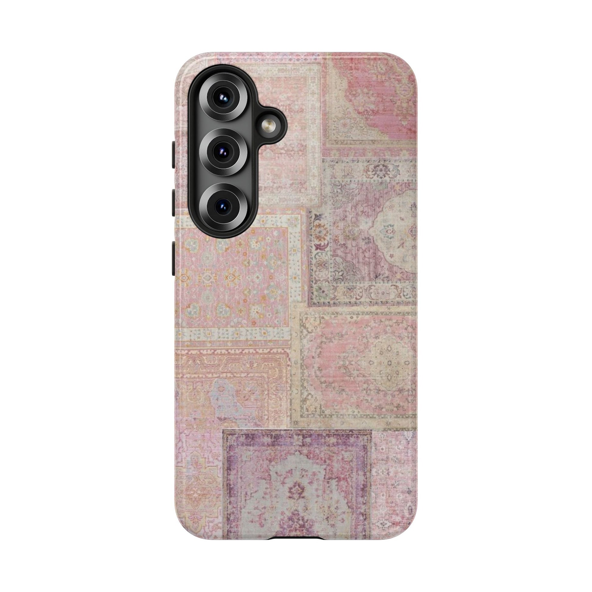 Pink Persian Rug Case (collage)