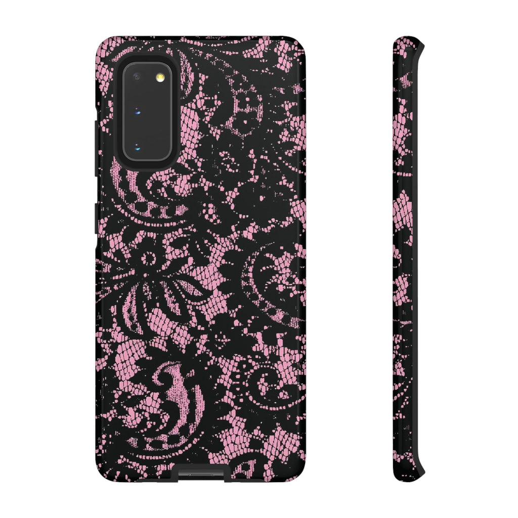 Pink lace case