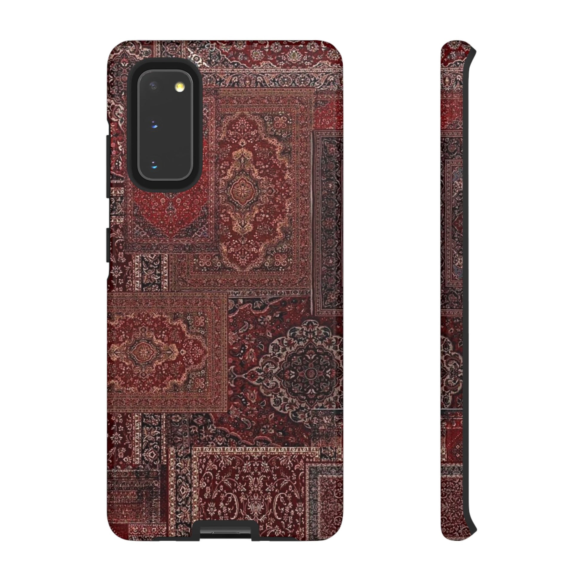 Red Persian Rug Case (collage)