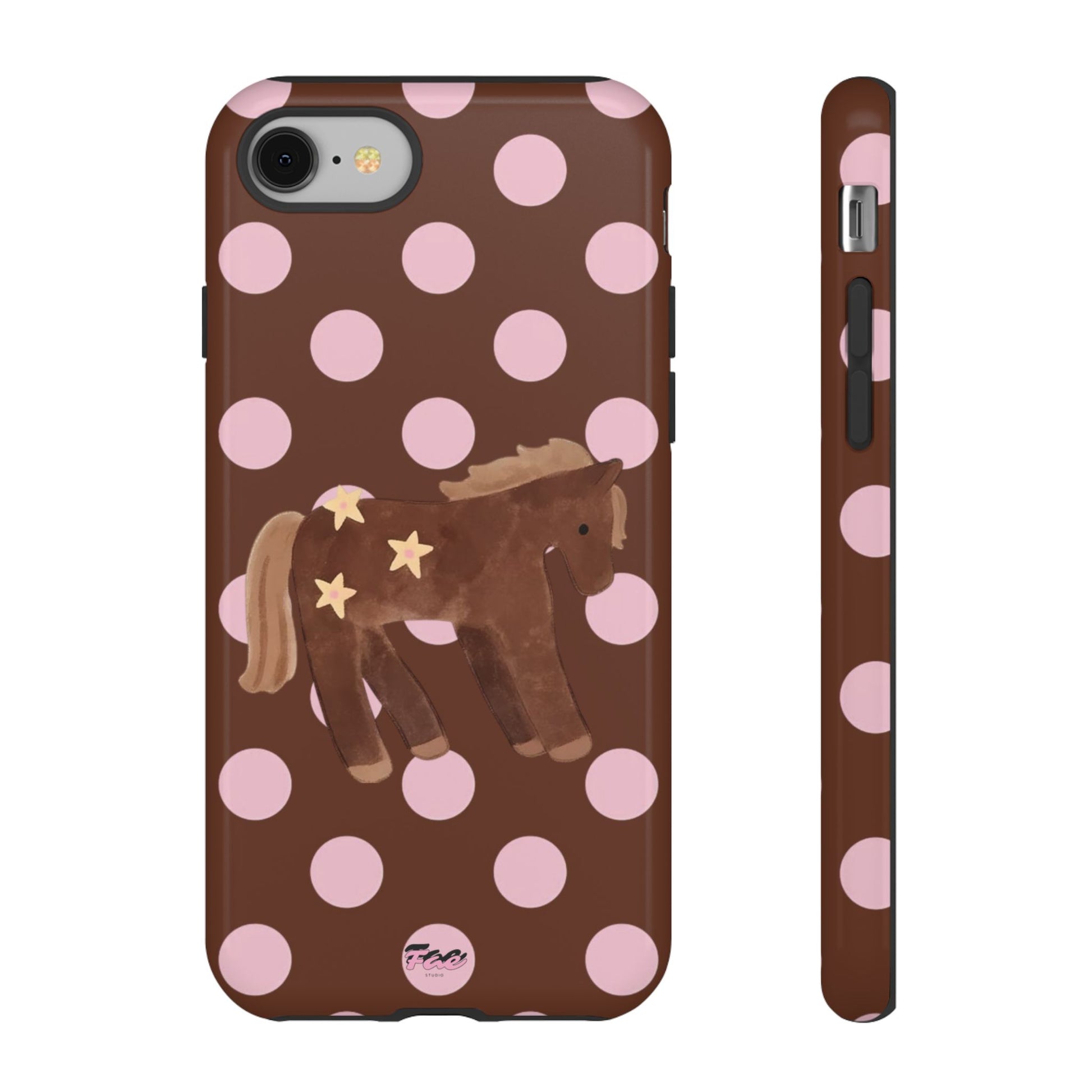 The horse year  case (brown)