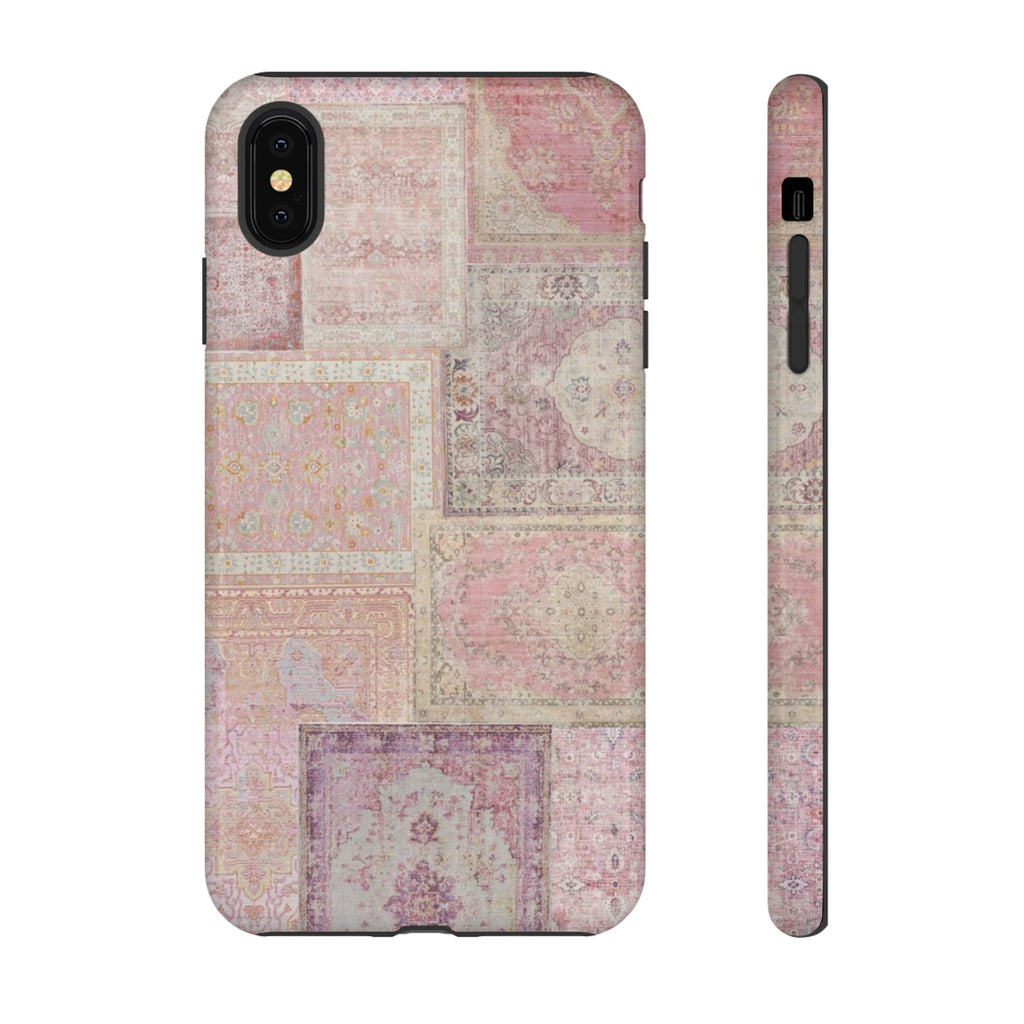Pink Persian Rug Case (collage)