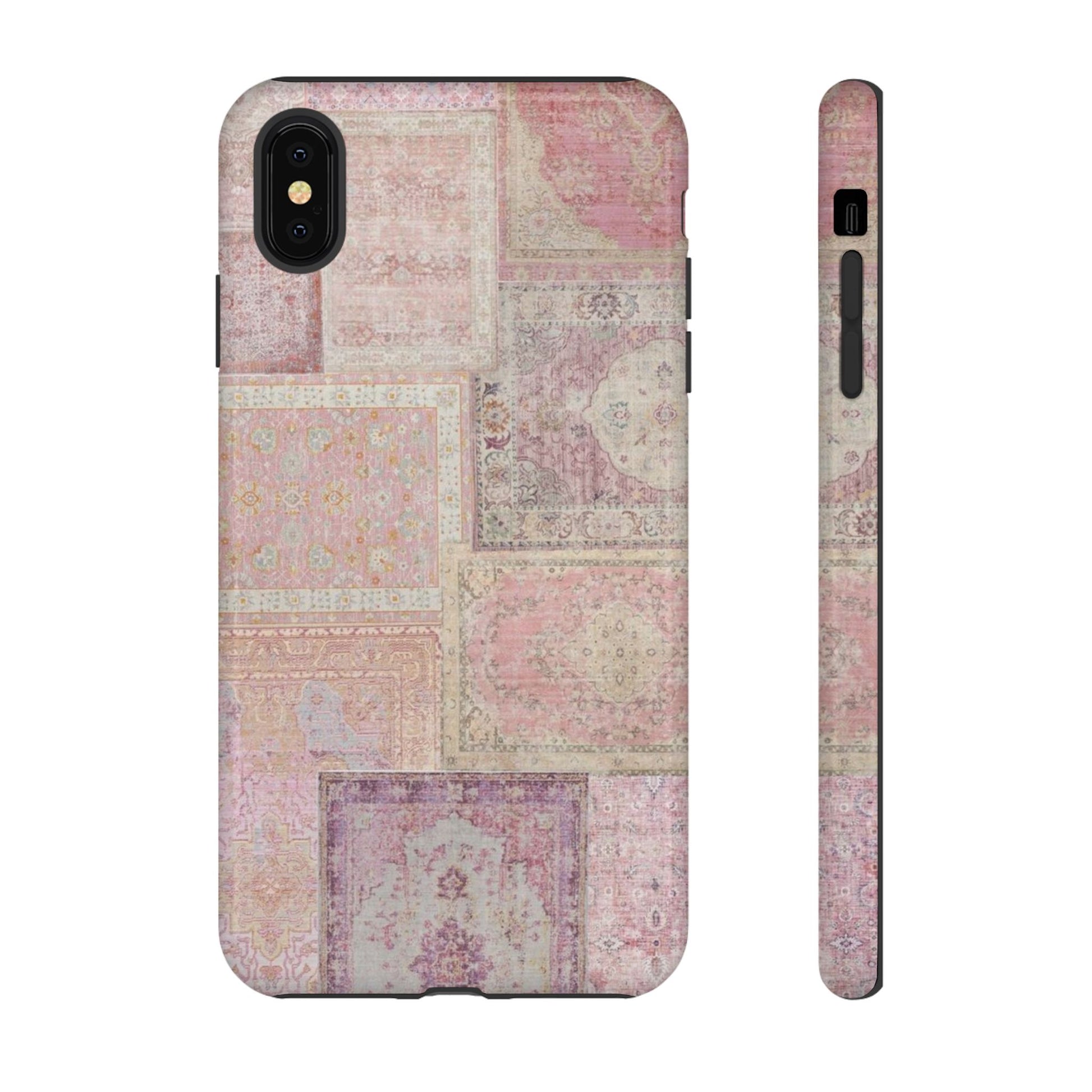 Pink Persian Rug Case (collage)