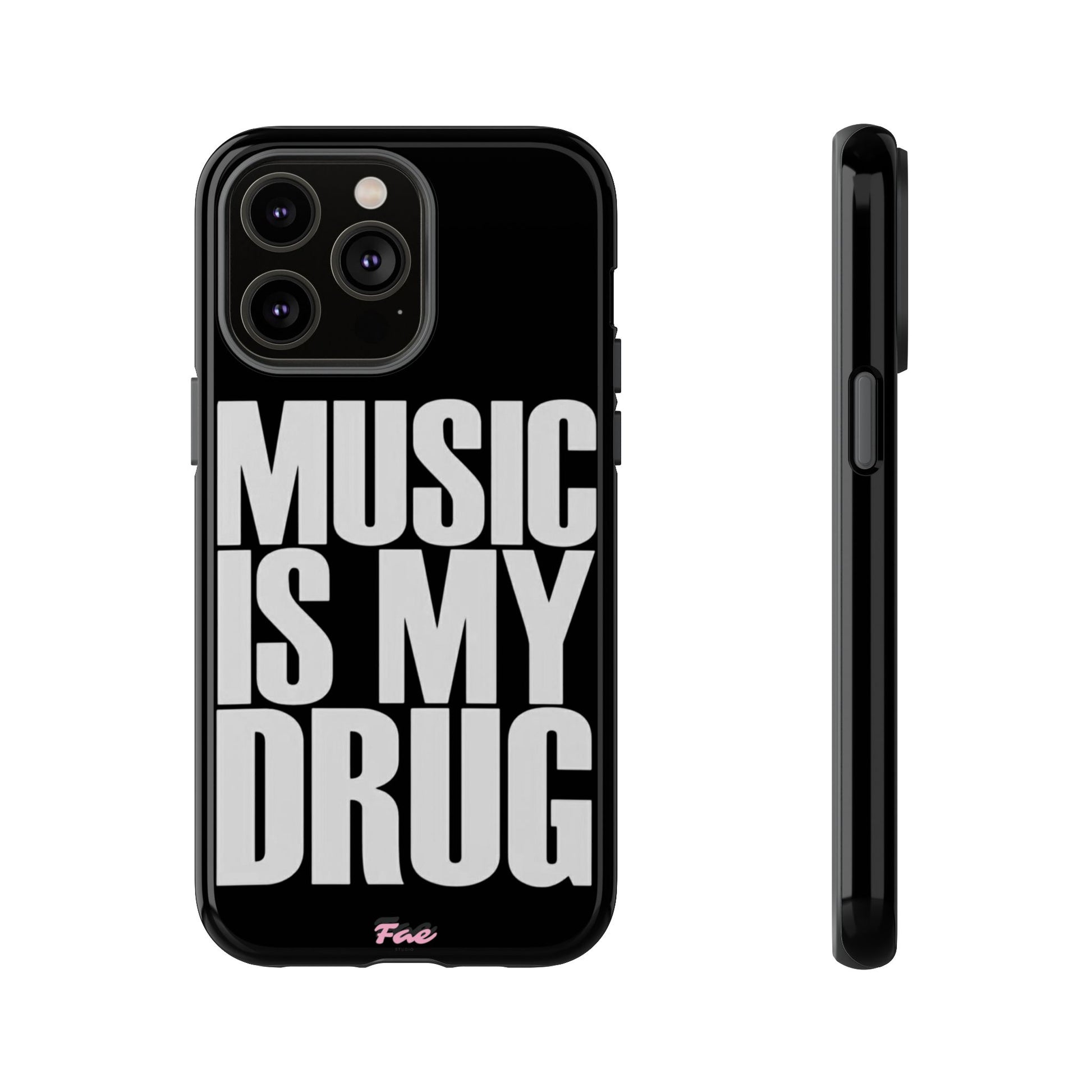 Music is my drug  case