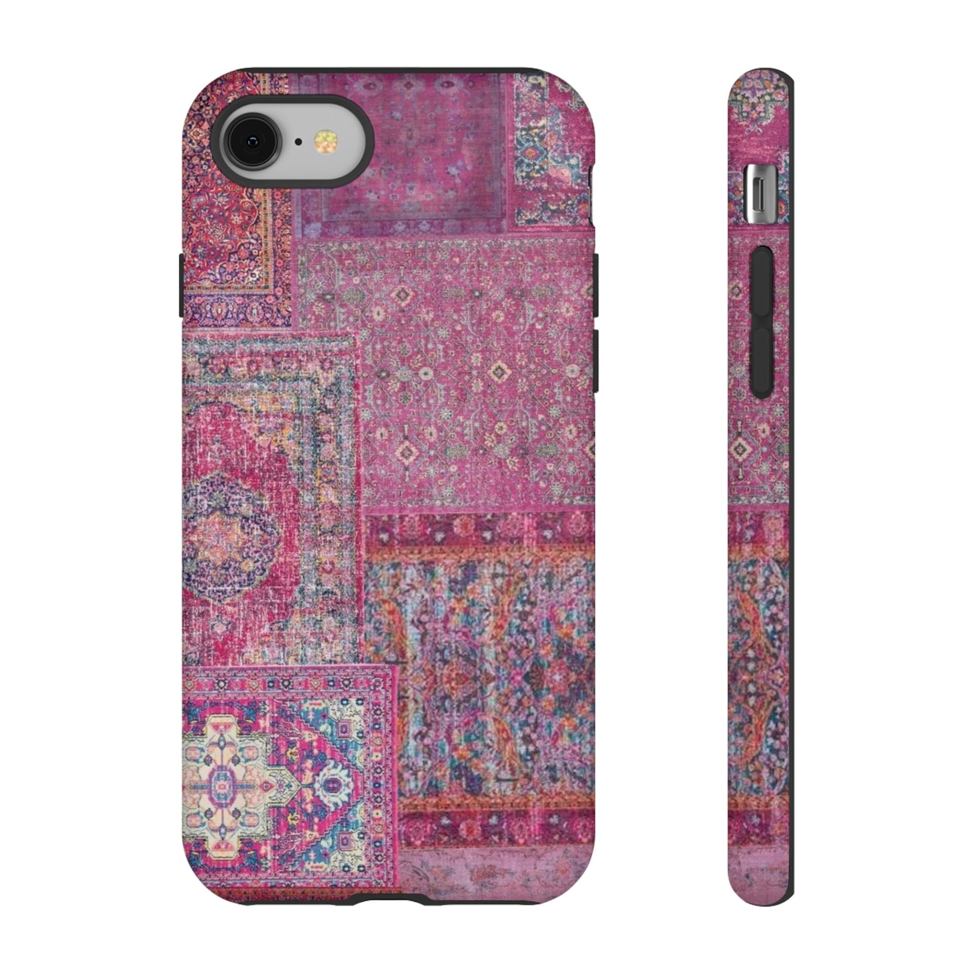 Dark Pink Persian Rug Case