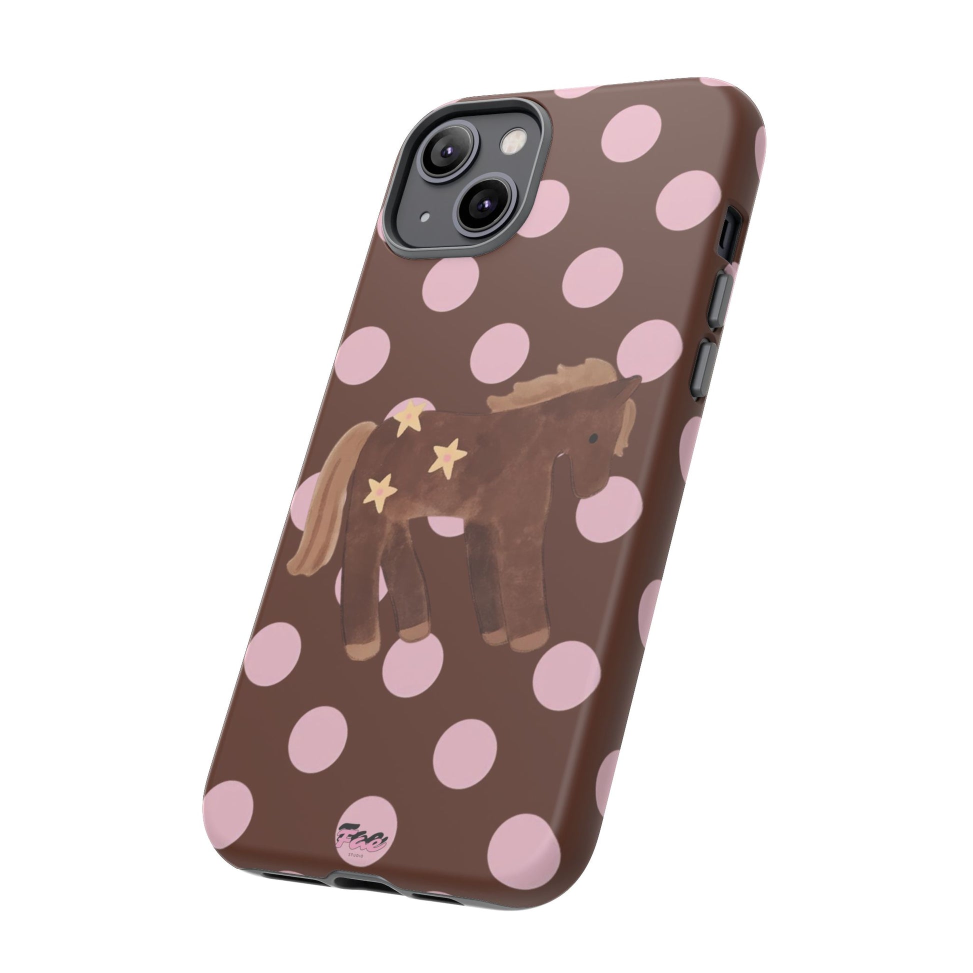 The horse year  case (brown)