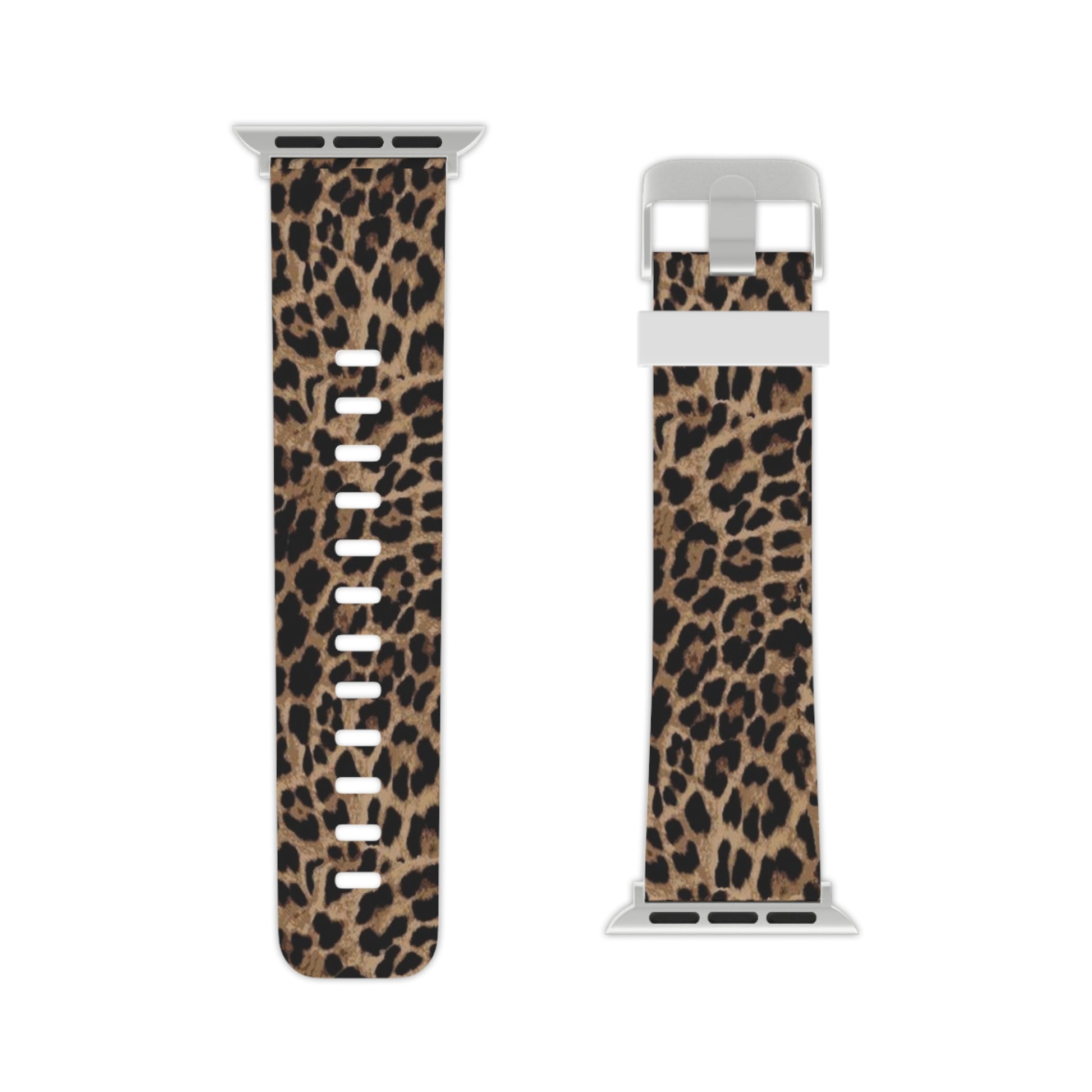 Leopard print watch band