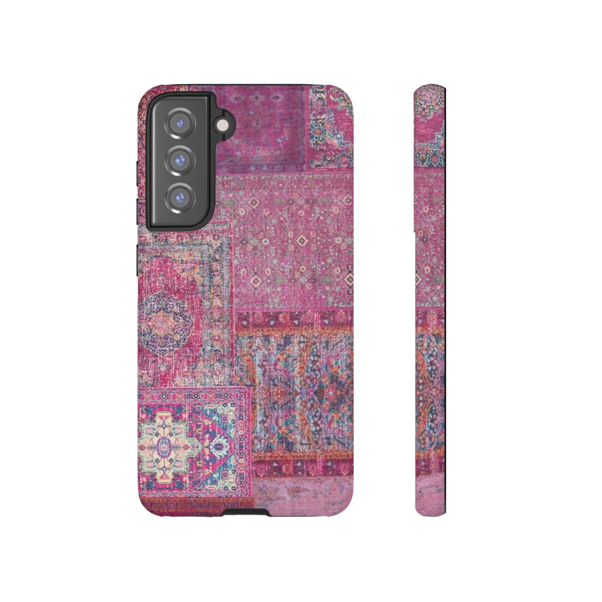 Dark Pink Persian Rug Case