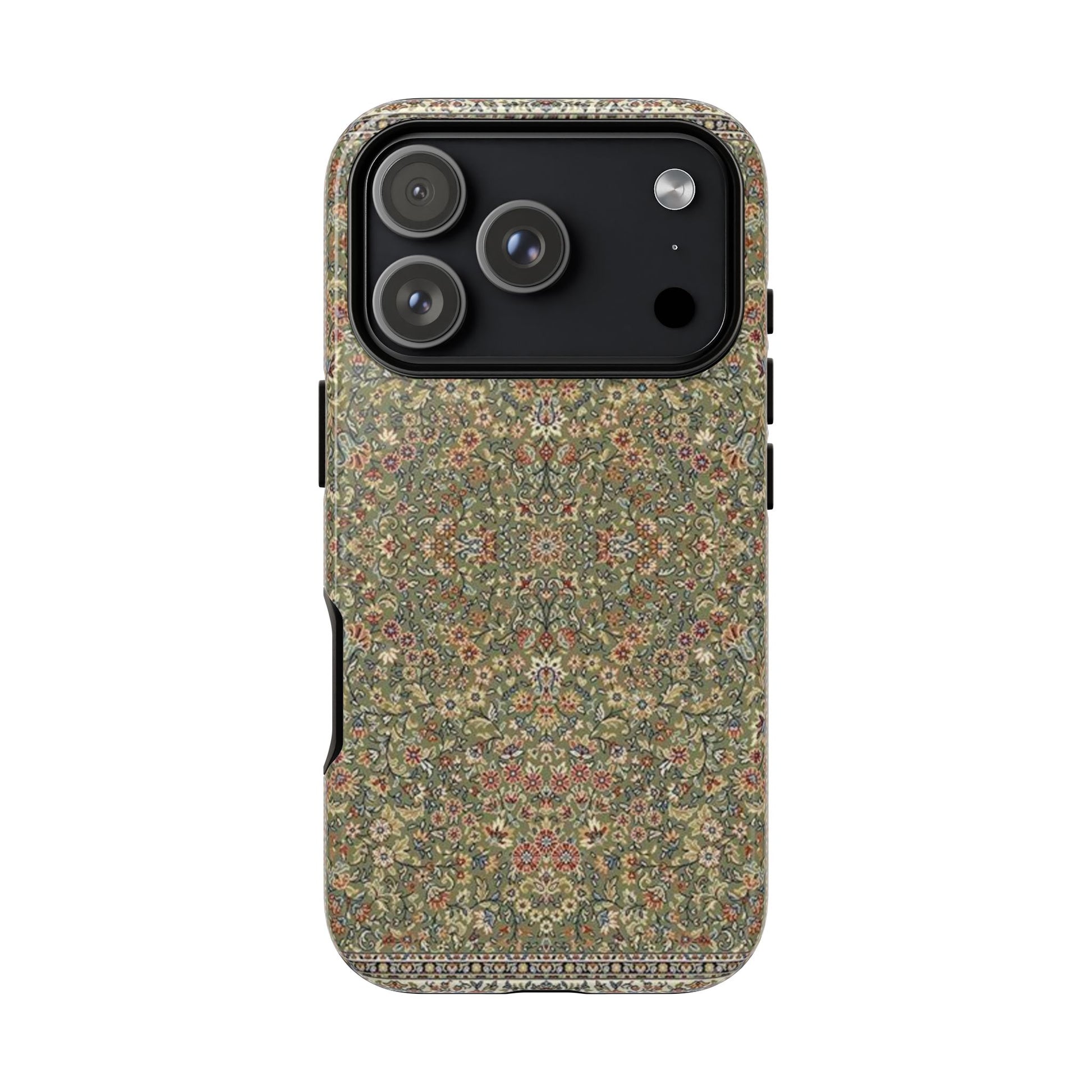 Green Persian Rug Case