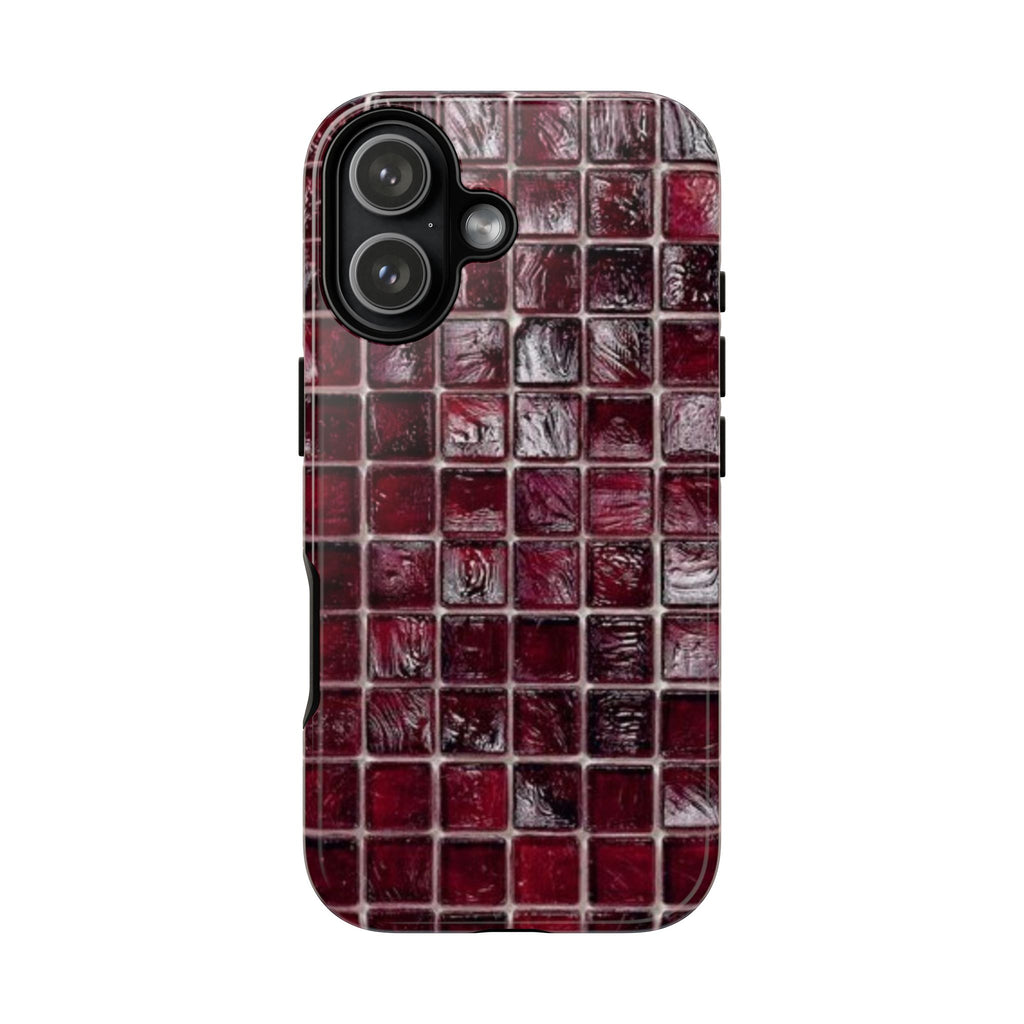 Red Mosaic Case