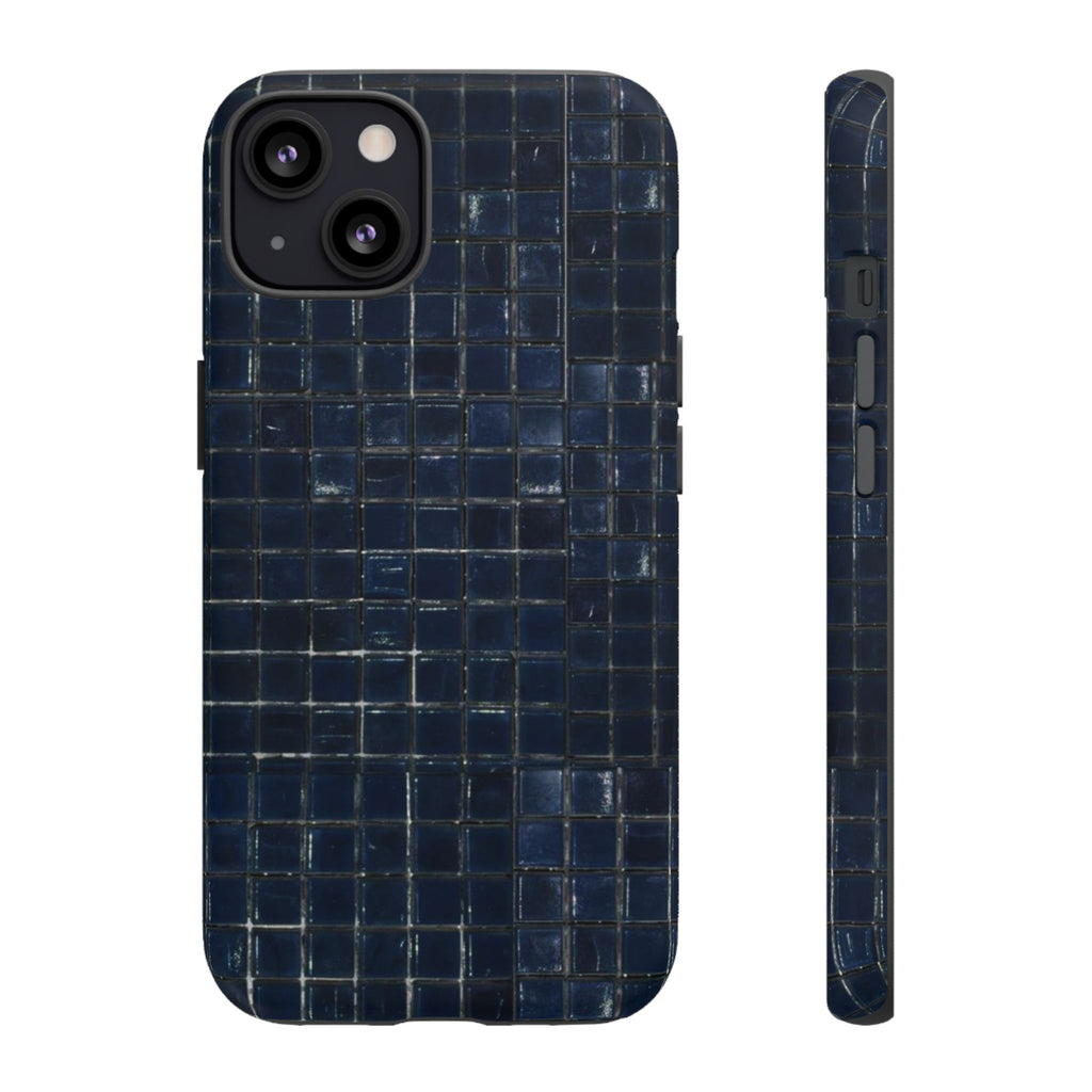 Dark Blue Mosaic Case