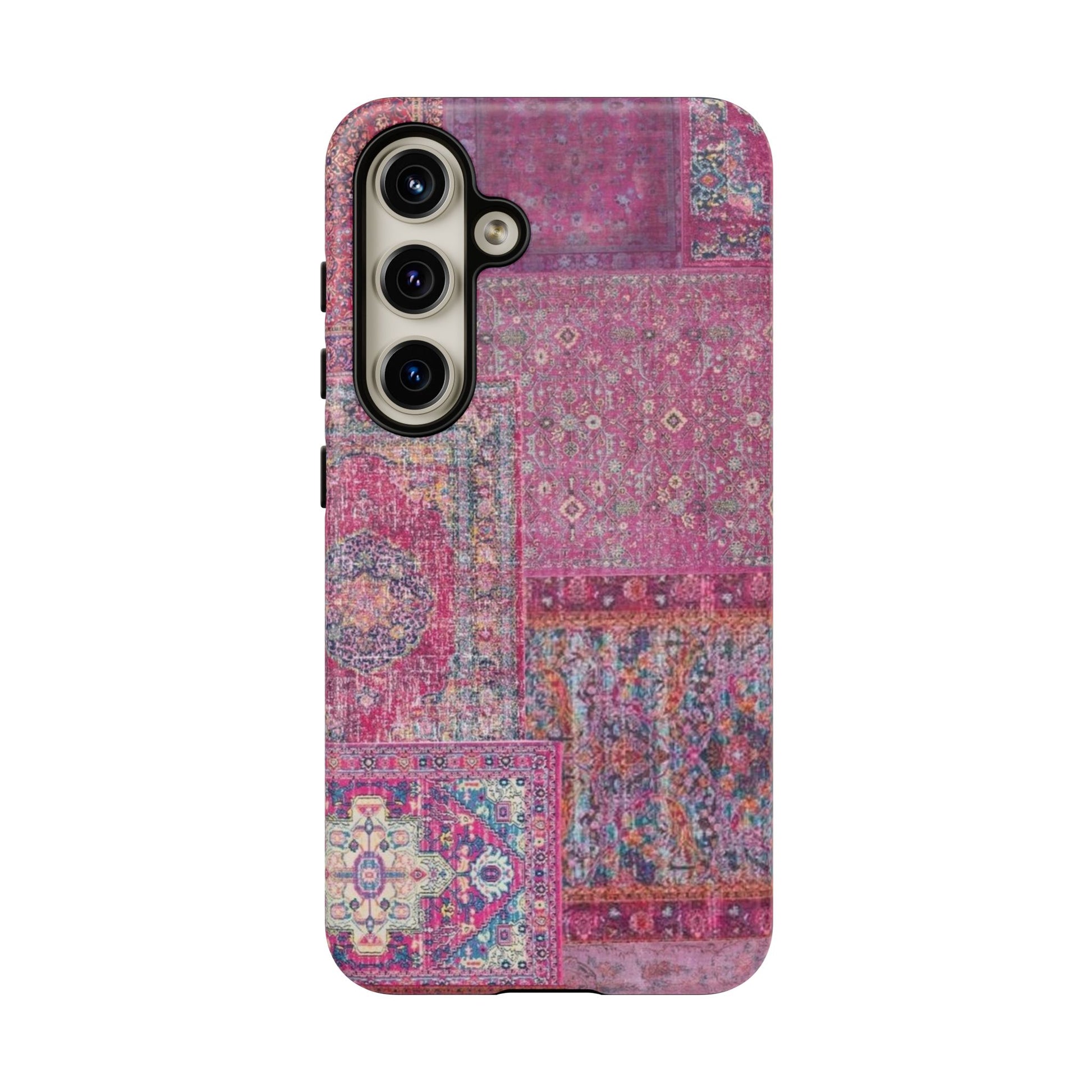 Dark Pink Persian Rug Case