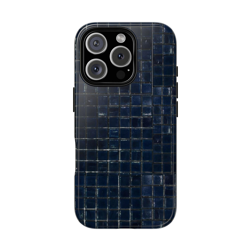 Dark Blue Mosaic Case