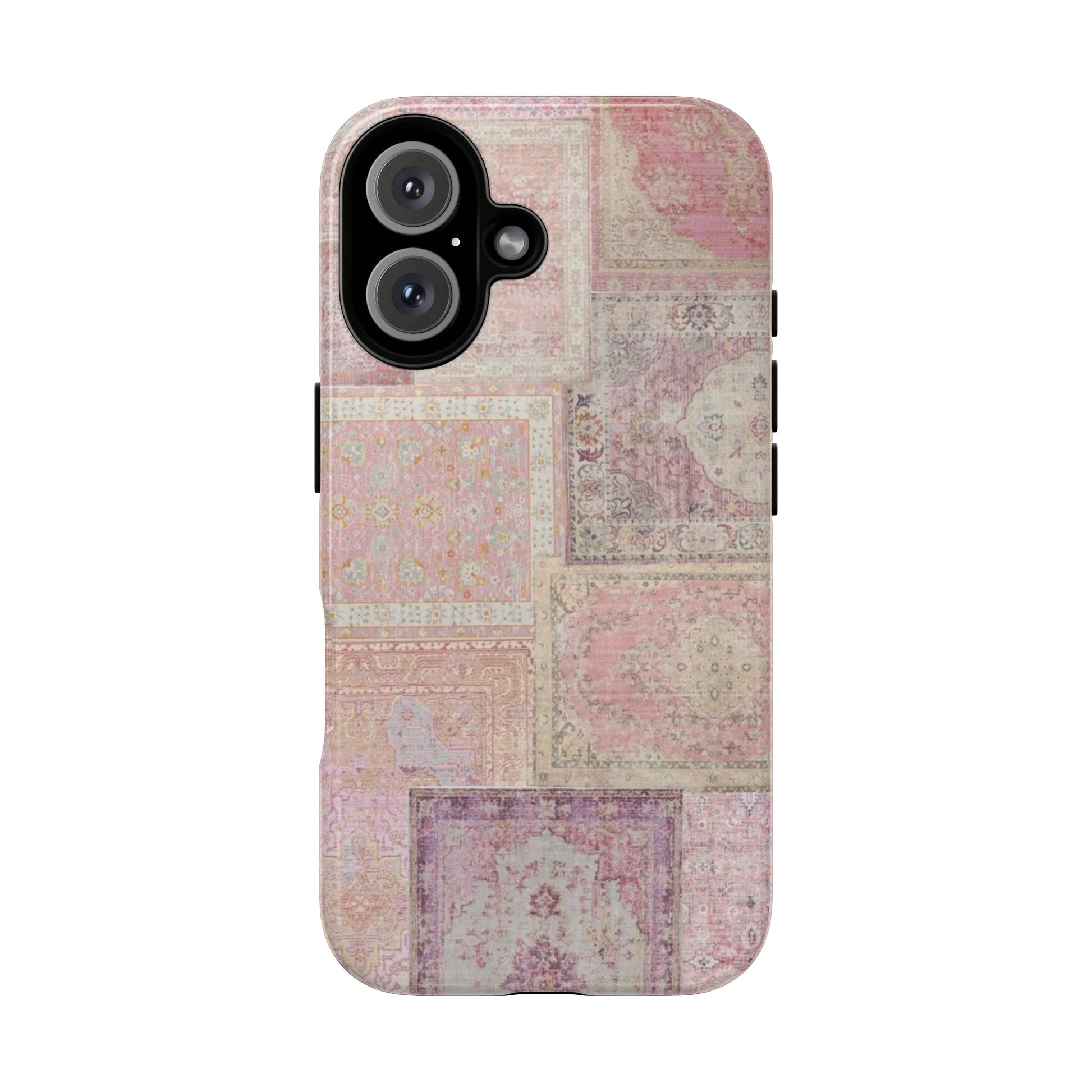 Pink Persian Rug Case (collage)
