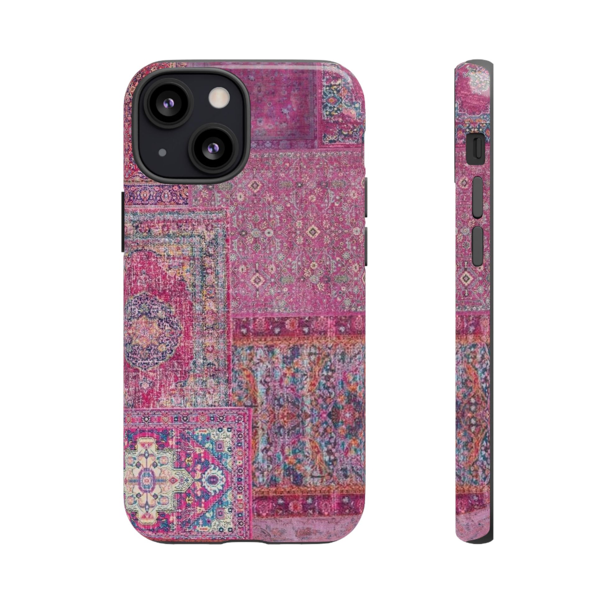 Dark Pink Persian Rug Case