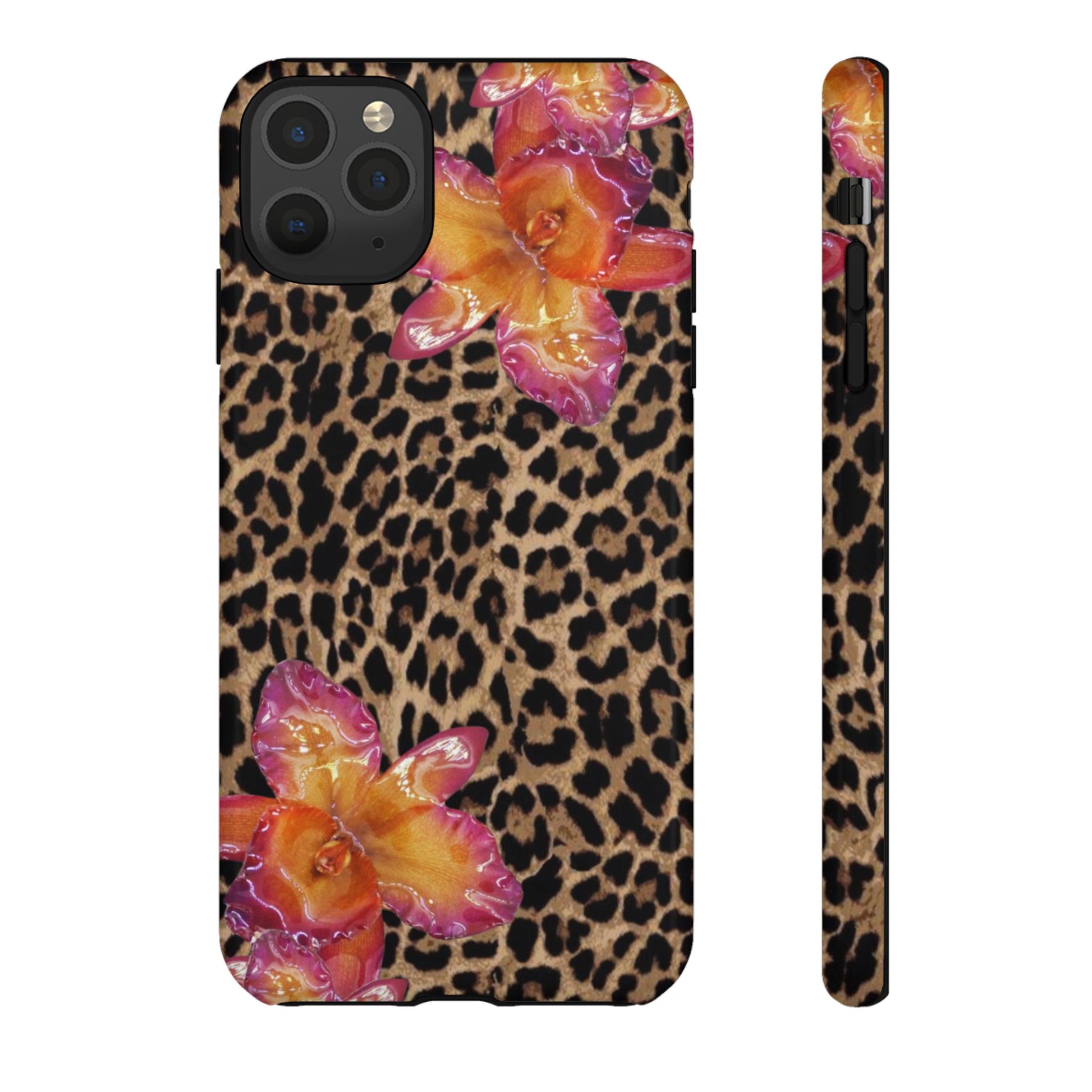 Leopard flower case