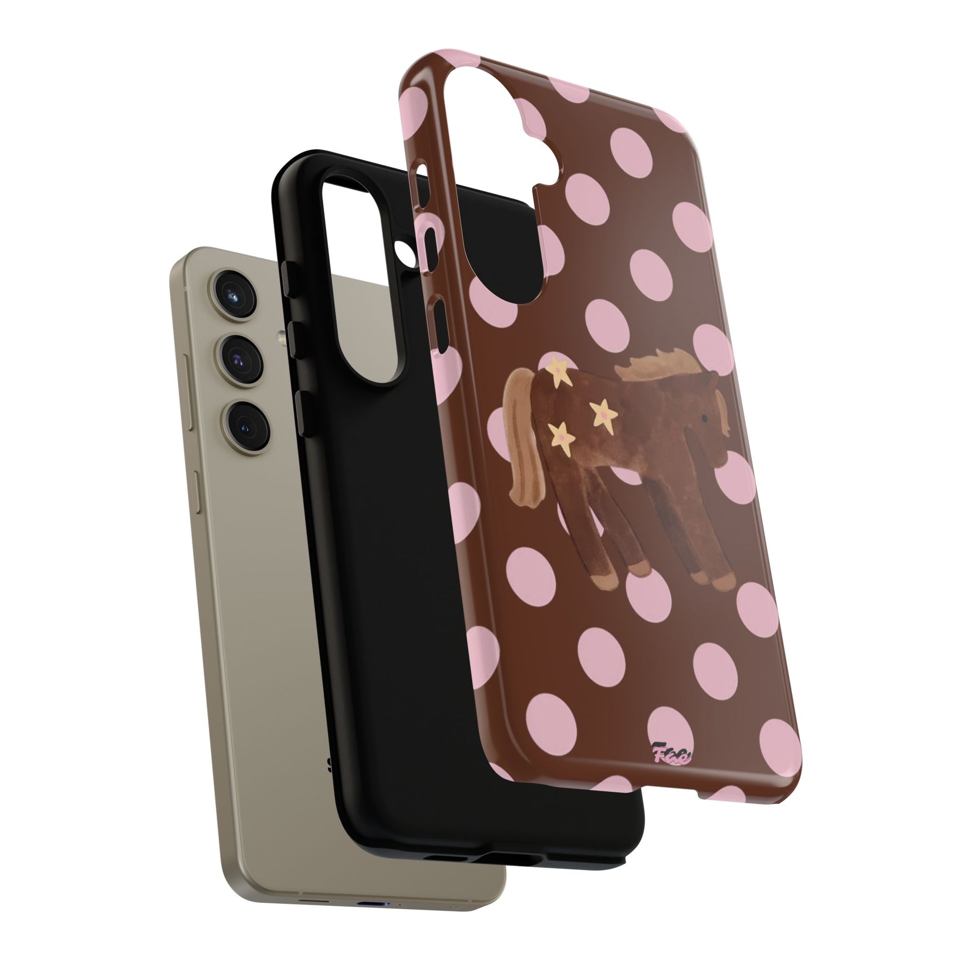 The horse year  case (brown)