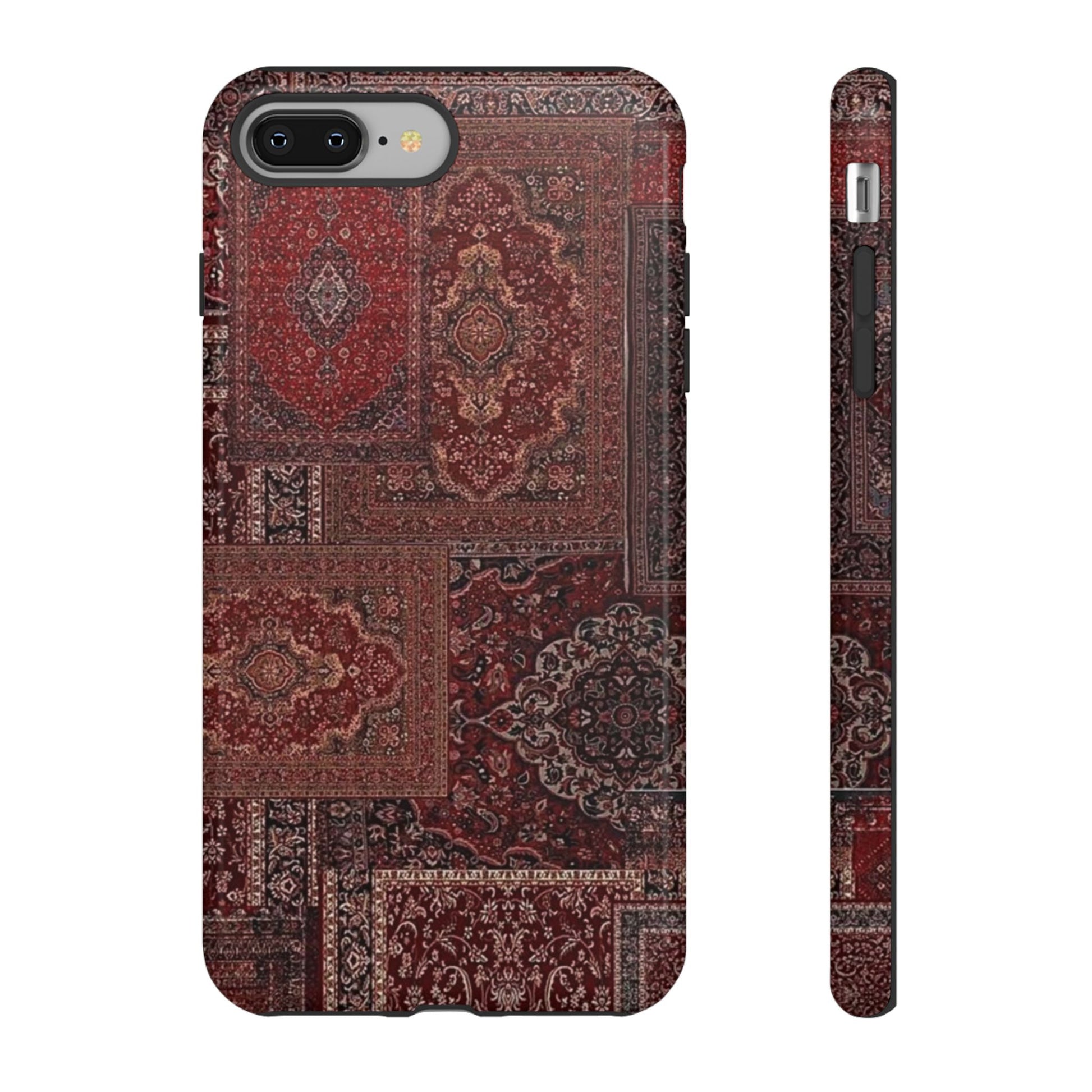 Red Persian Rug Case (collage)
