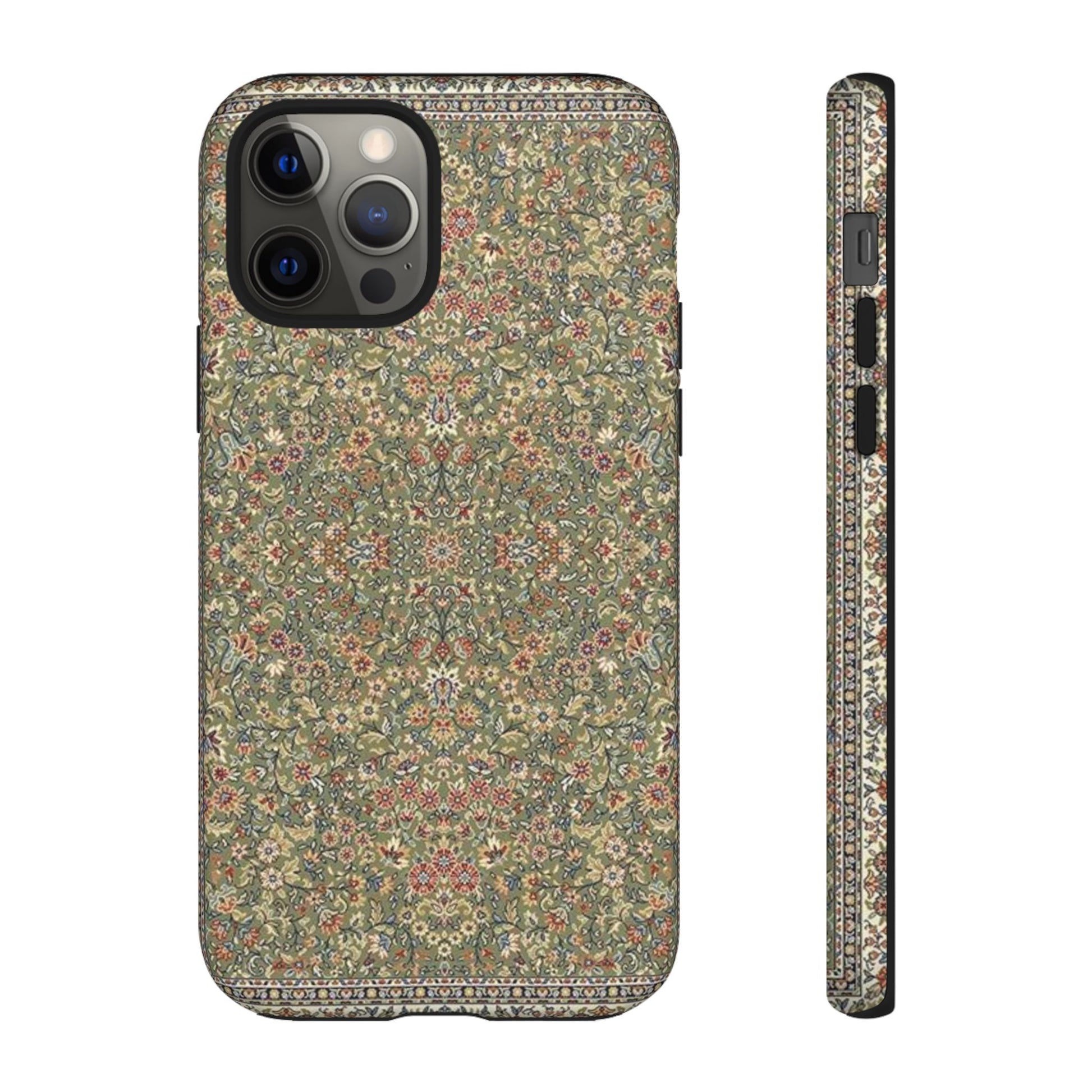 Green Persian Rug Case
