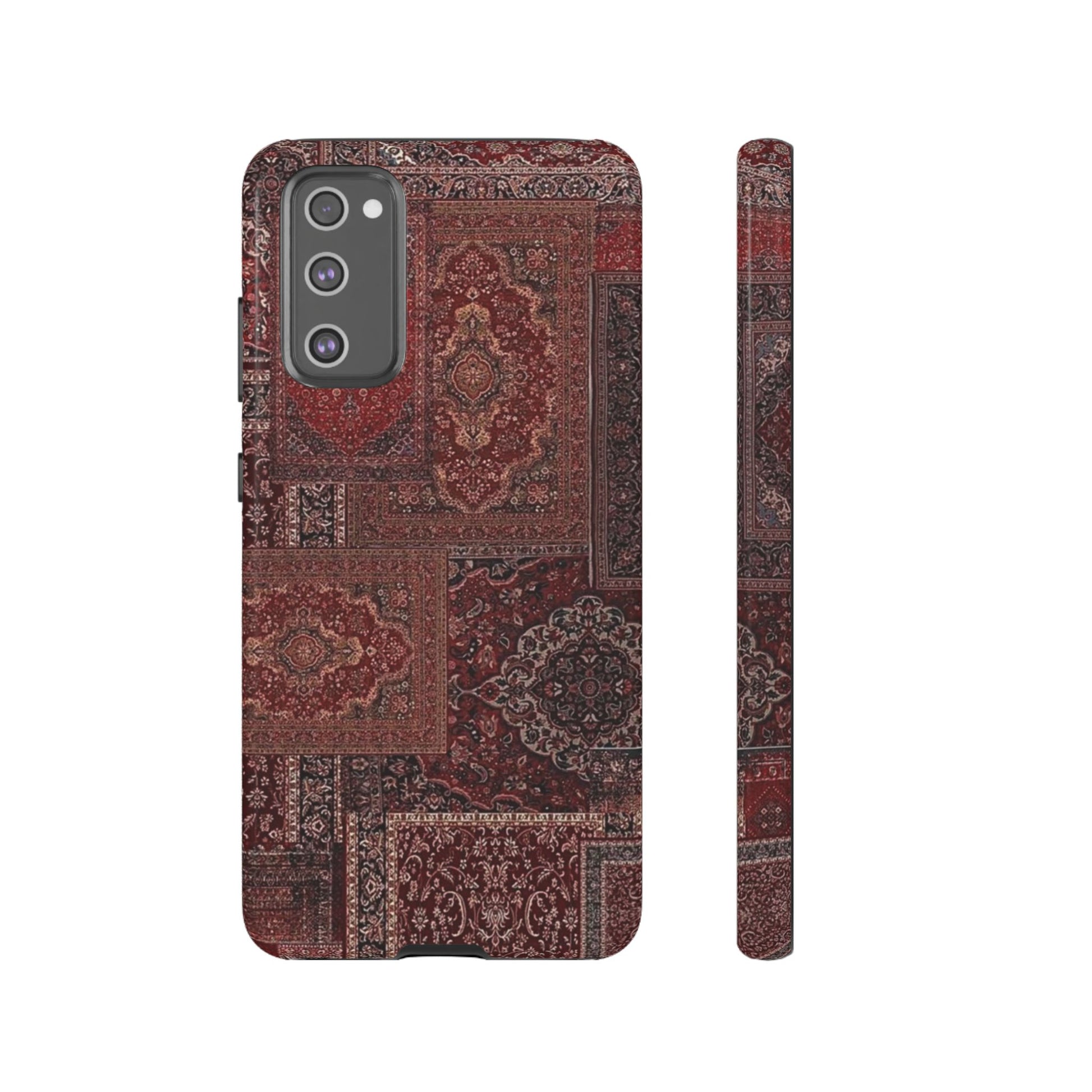 Red Persian Rug Case (collage)
