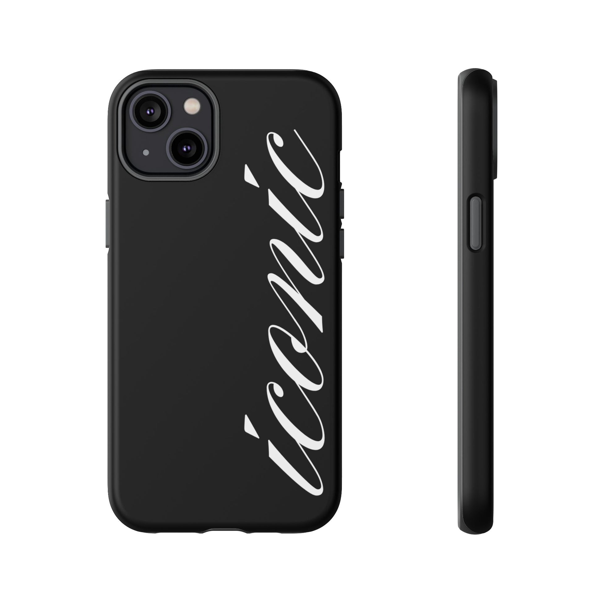 Iconic black case