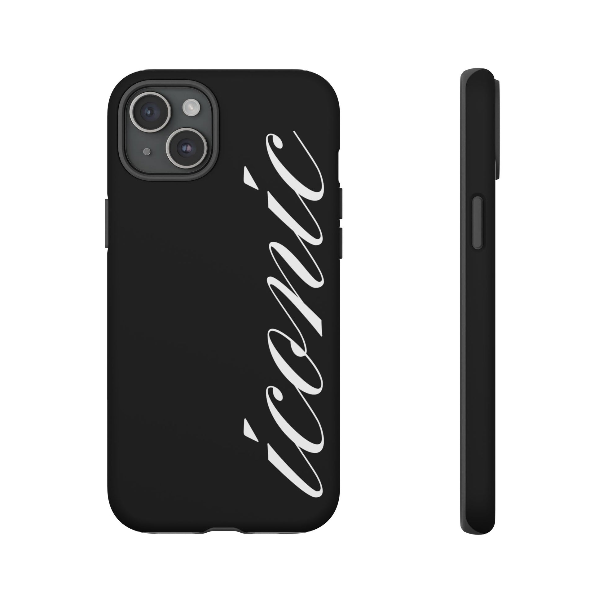 Iconic black case
