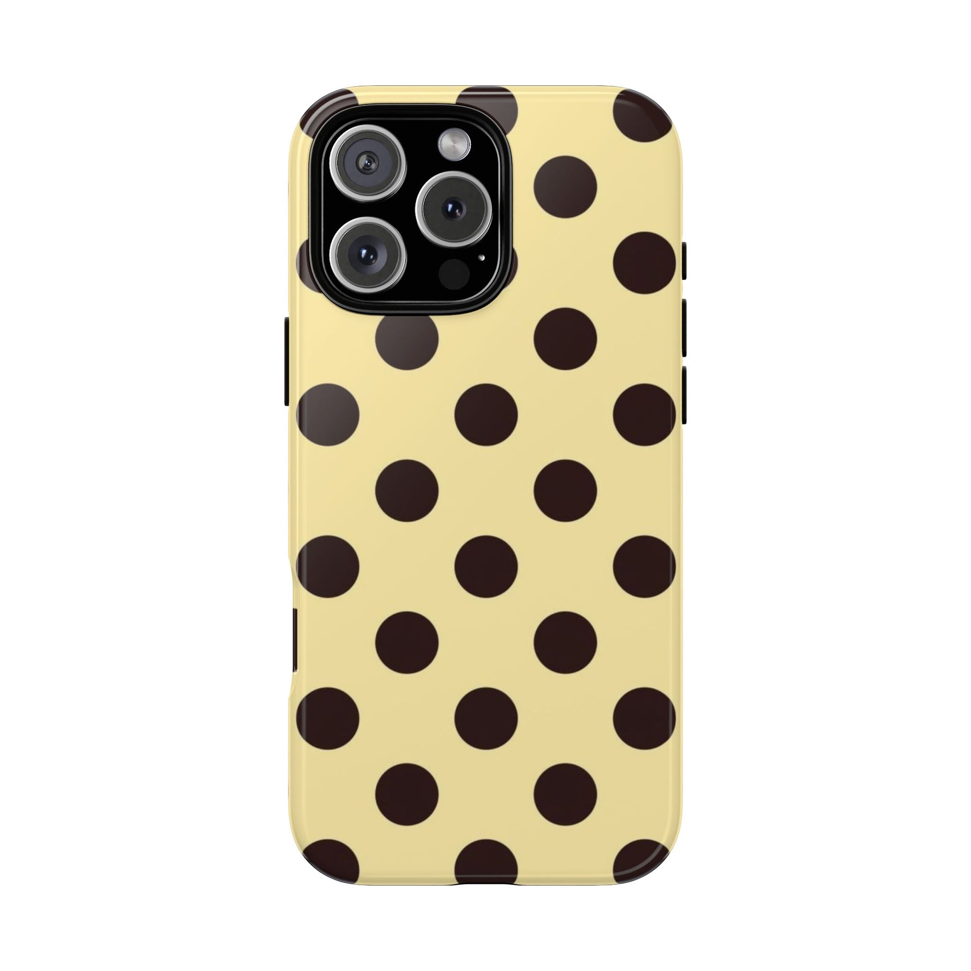 Yellow polka dot  case