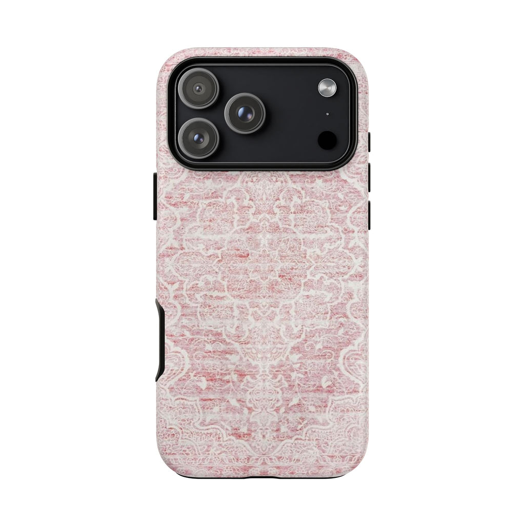 Pink Persian Rug Case
