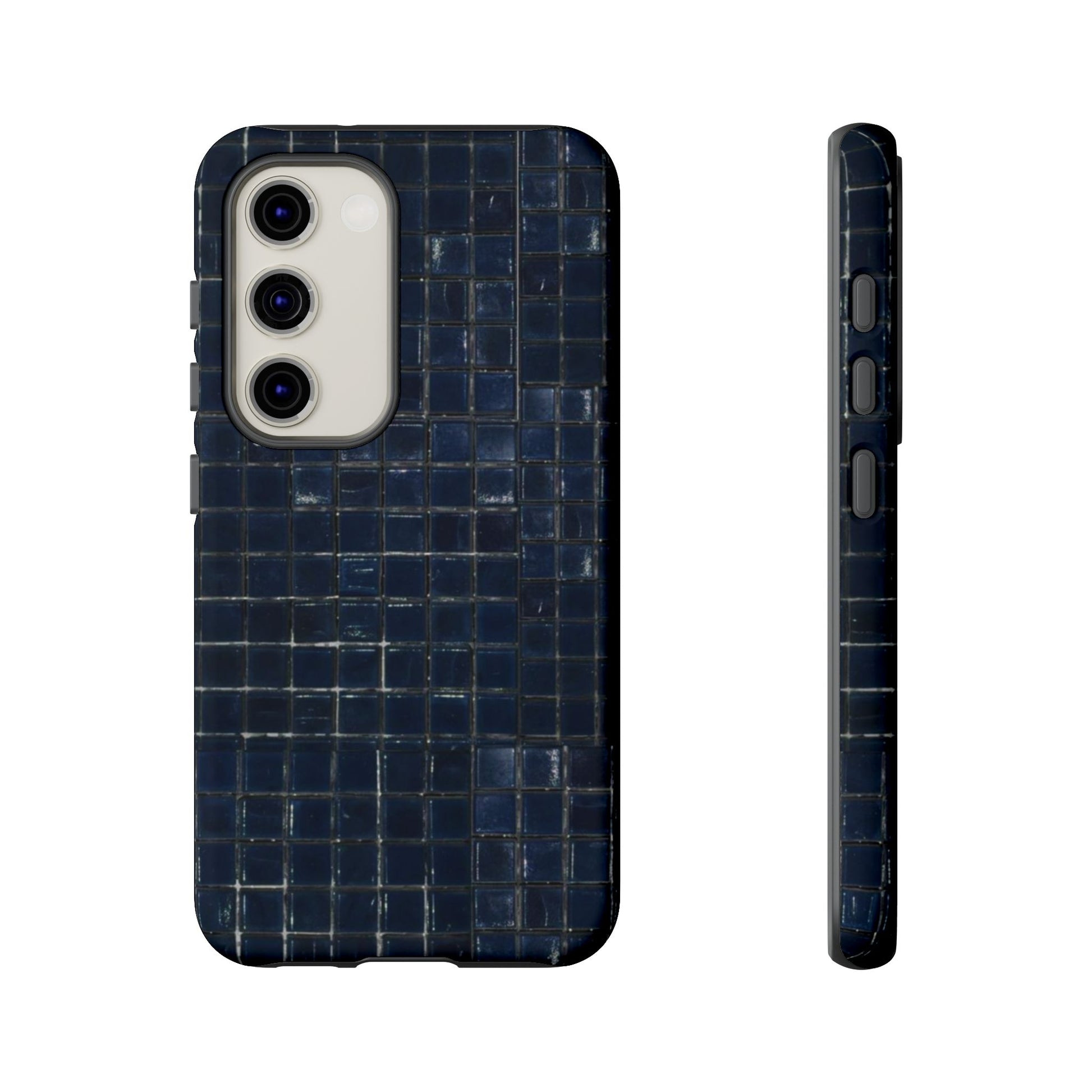 Dark Blue Mosaic Case