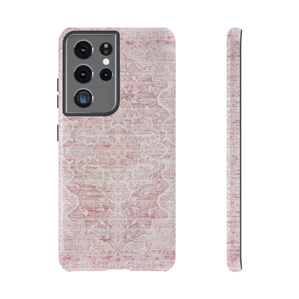 Pink Persian Rug Case
