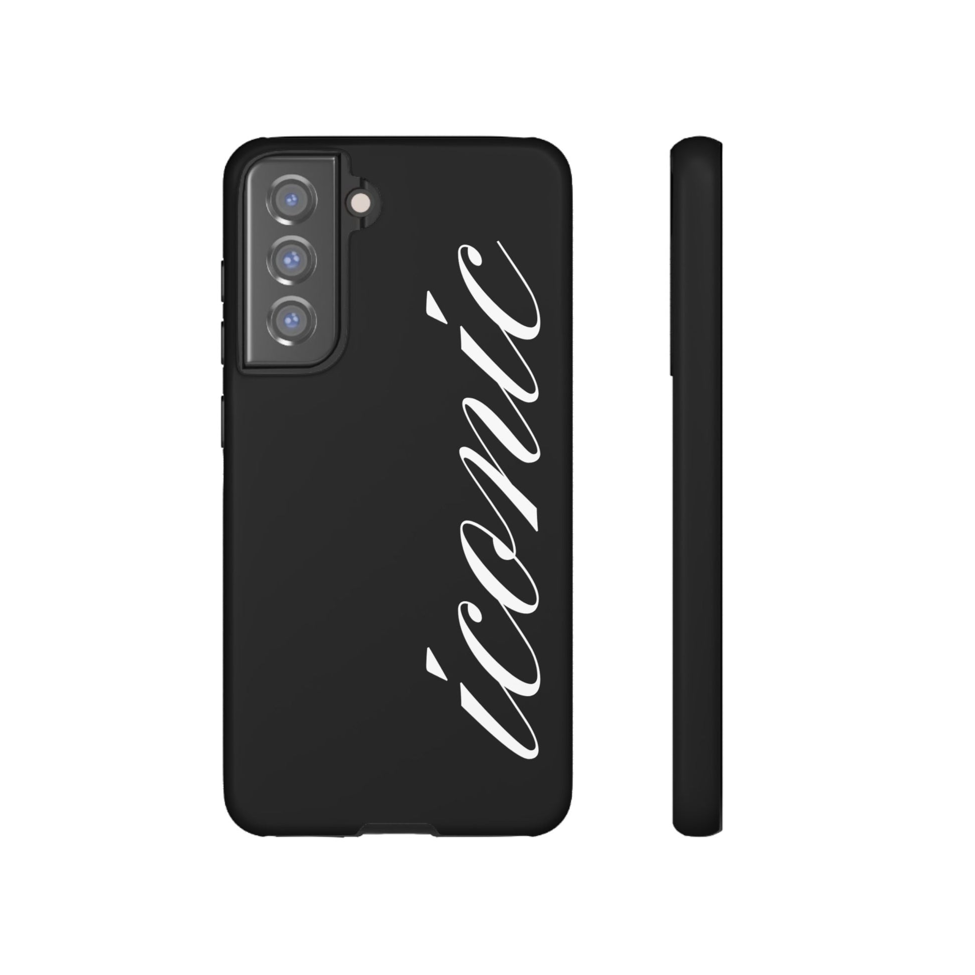 Iconic black case