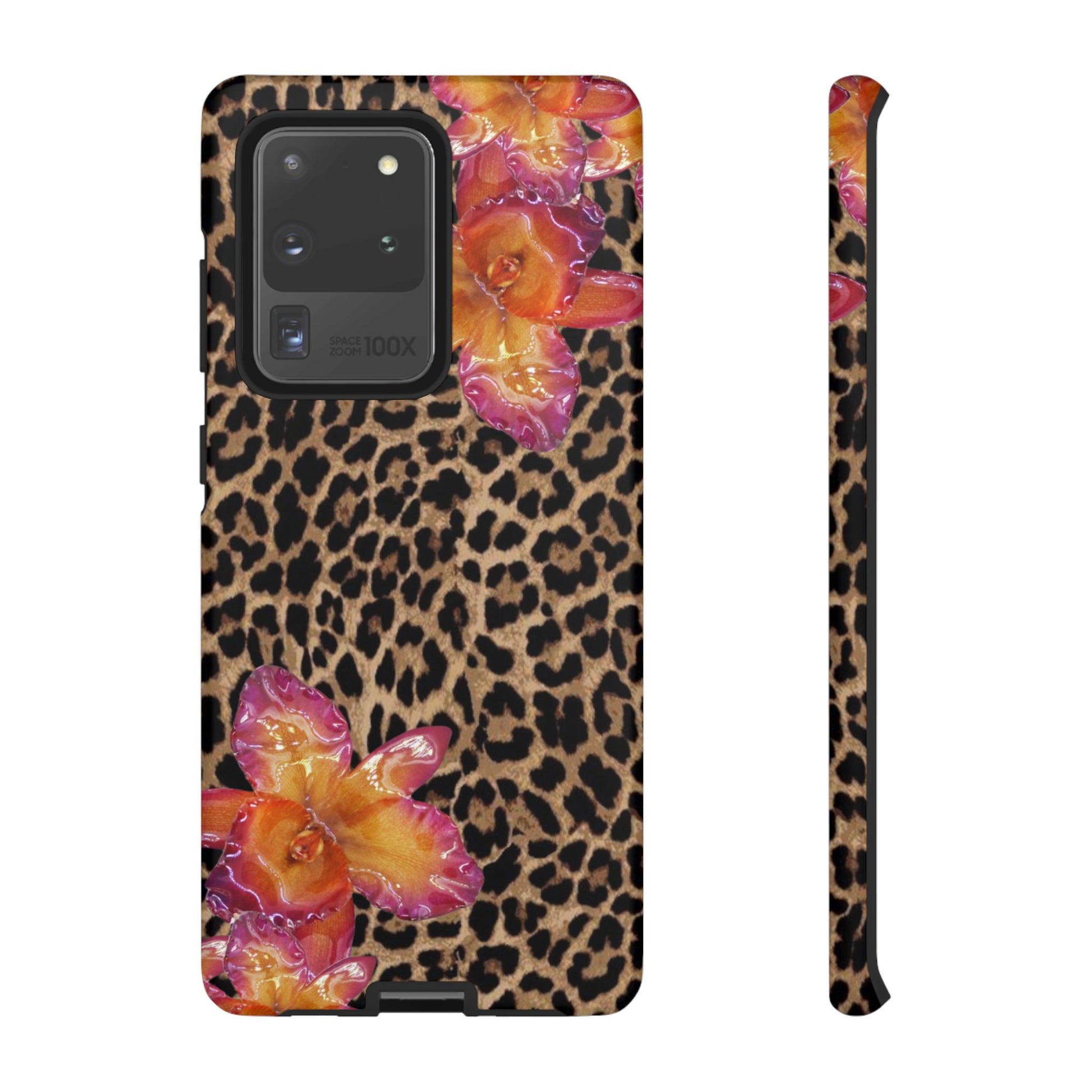 Leopard flower case