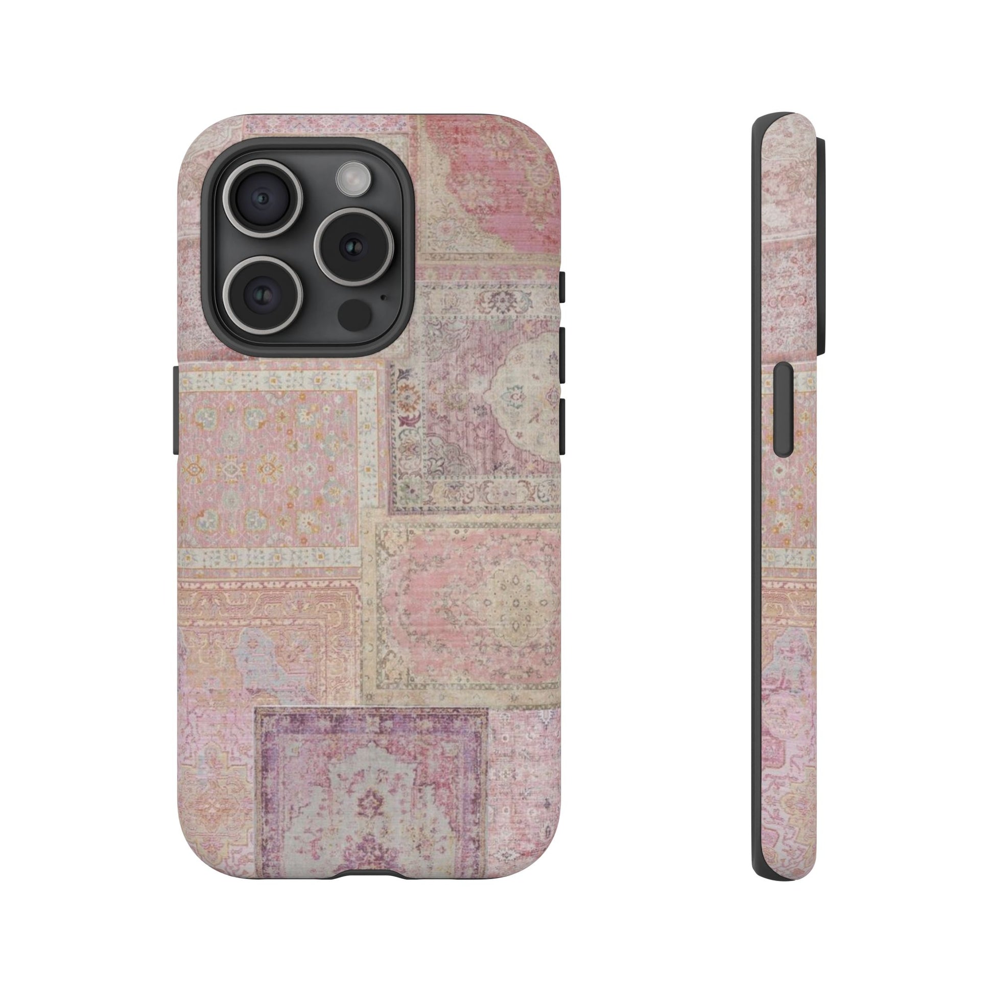 Pink Persian Rug Case (collage)