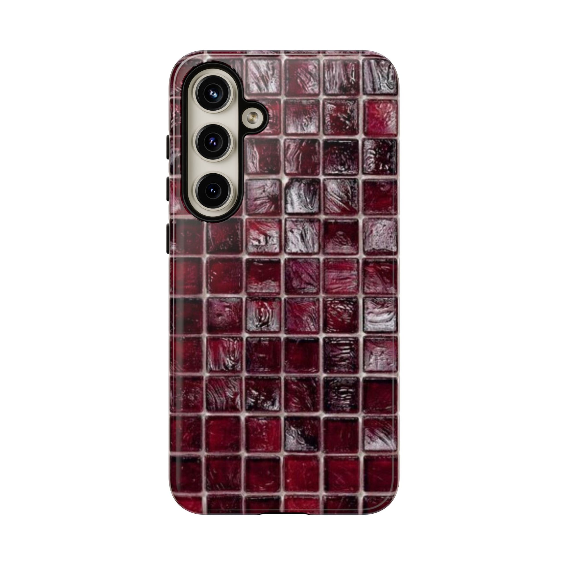 Red Mosaic Case