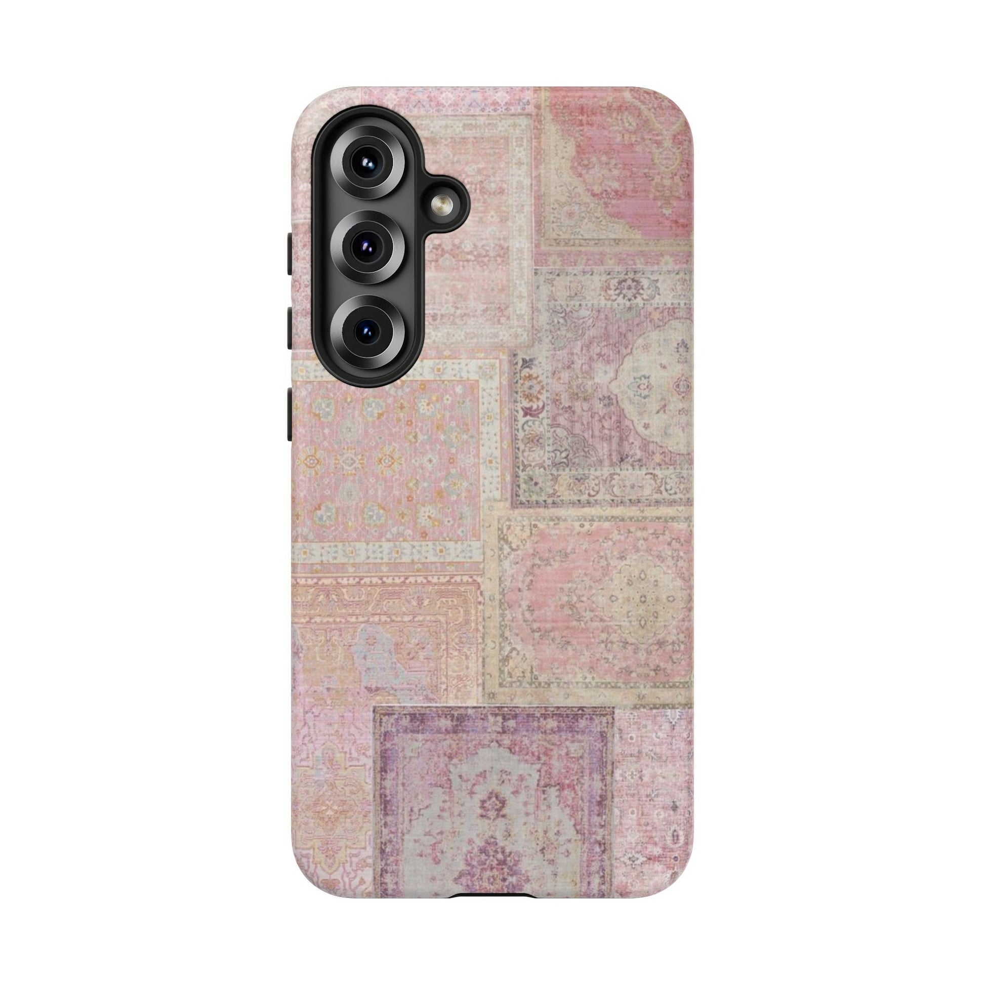 Pink Persian Rug Case (collage)